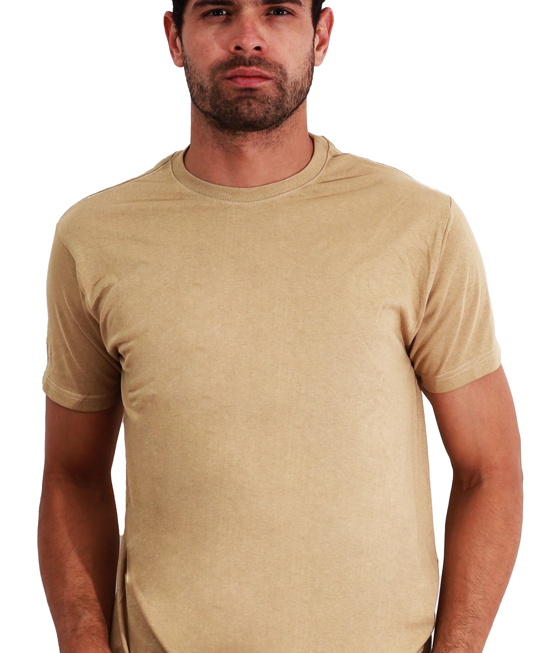 Men's Round Neck T-shirt GOLD