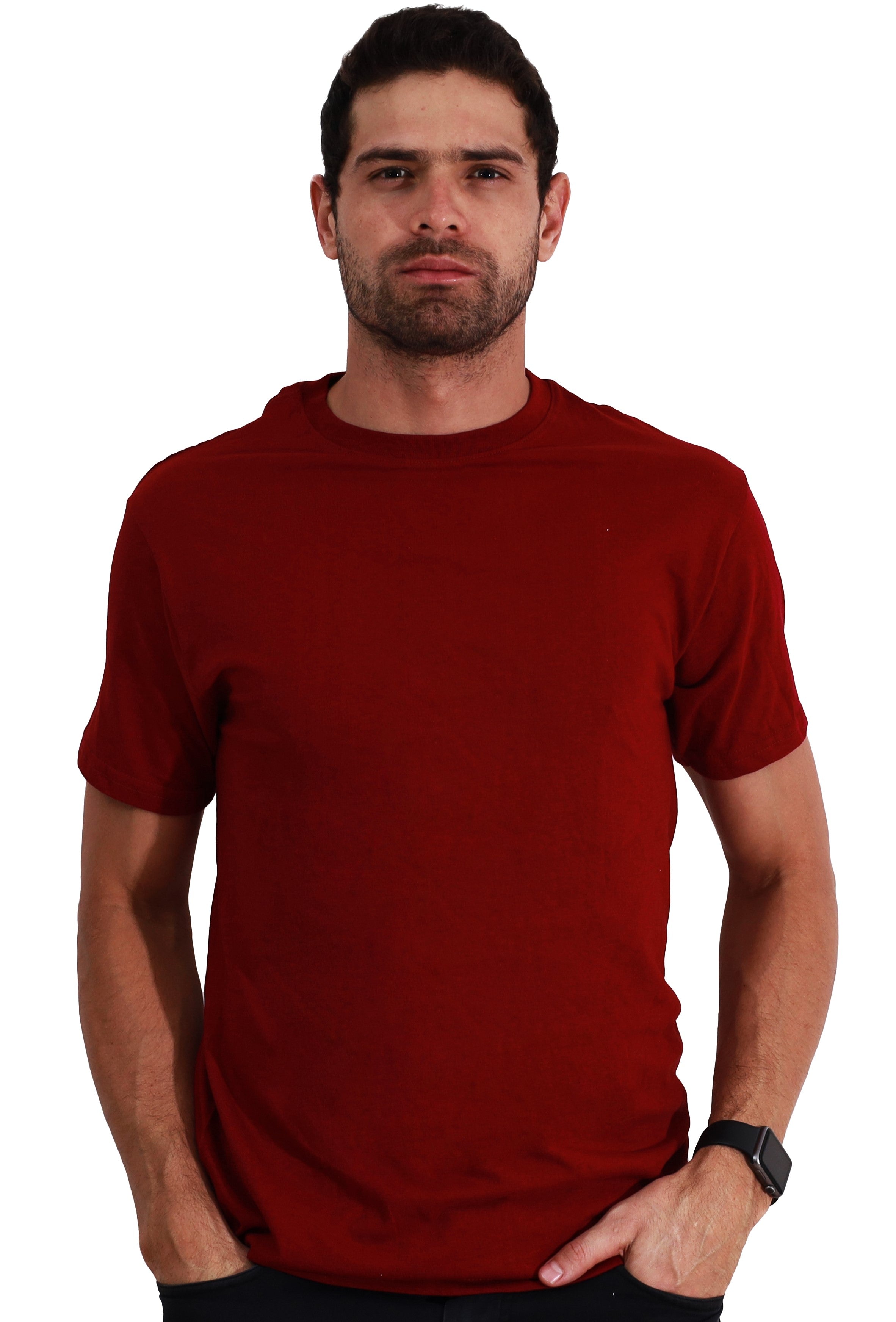 Playera Cuello Redondo Caballero GOLD