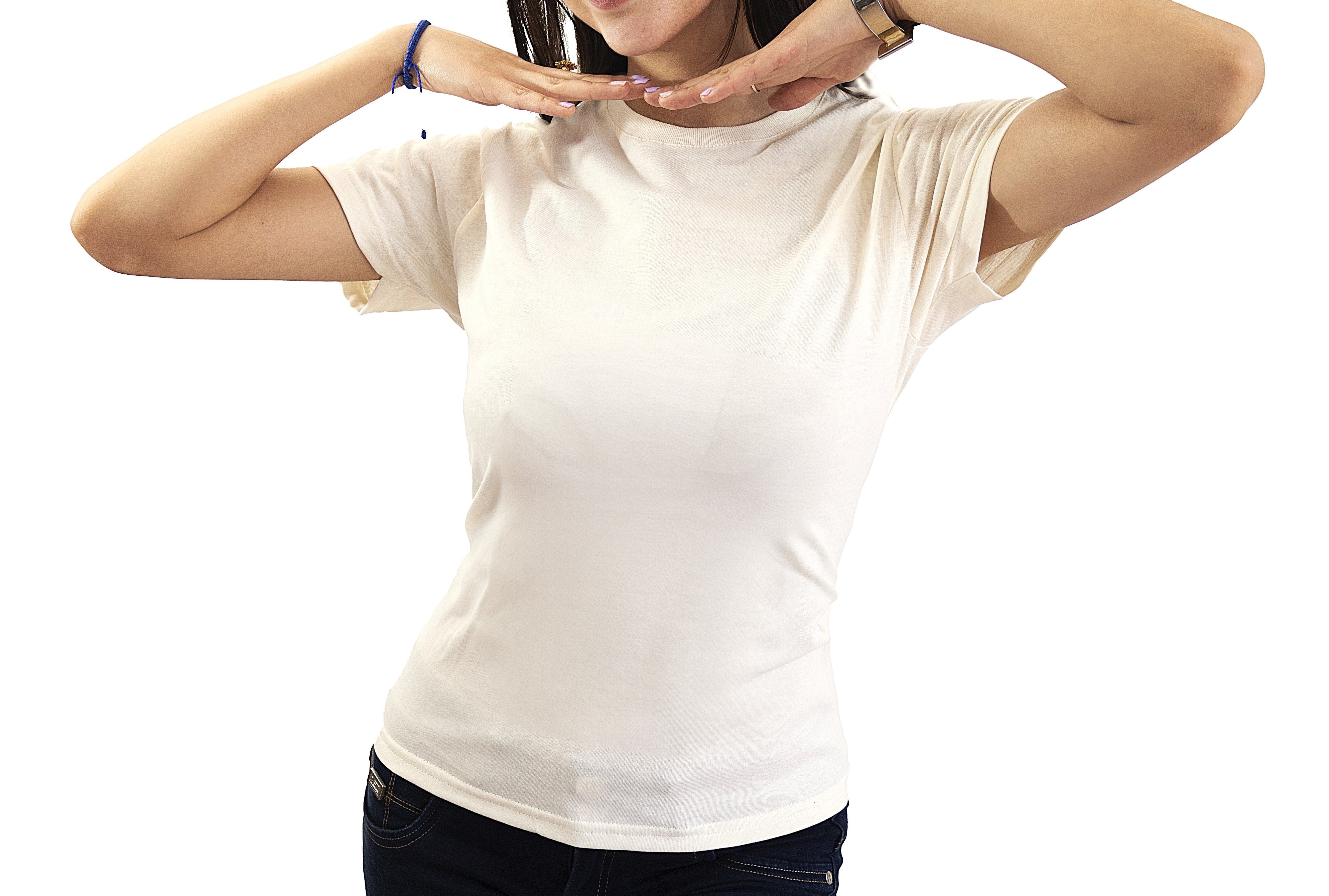 Blusa Cuello Redondo Dama GOLD - Playeras King Blusa Cuello Redondo