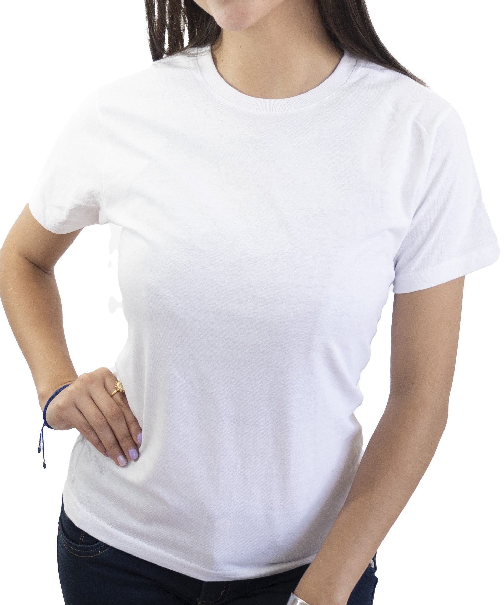 Blusa Cuello Redondo Dama PLATINUM - Playeras King Blusa Cuello Redondo