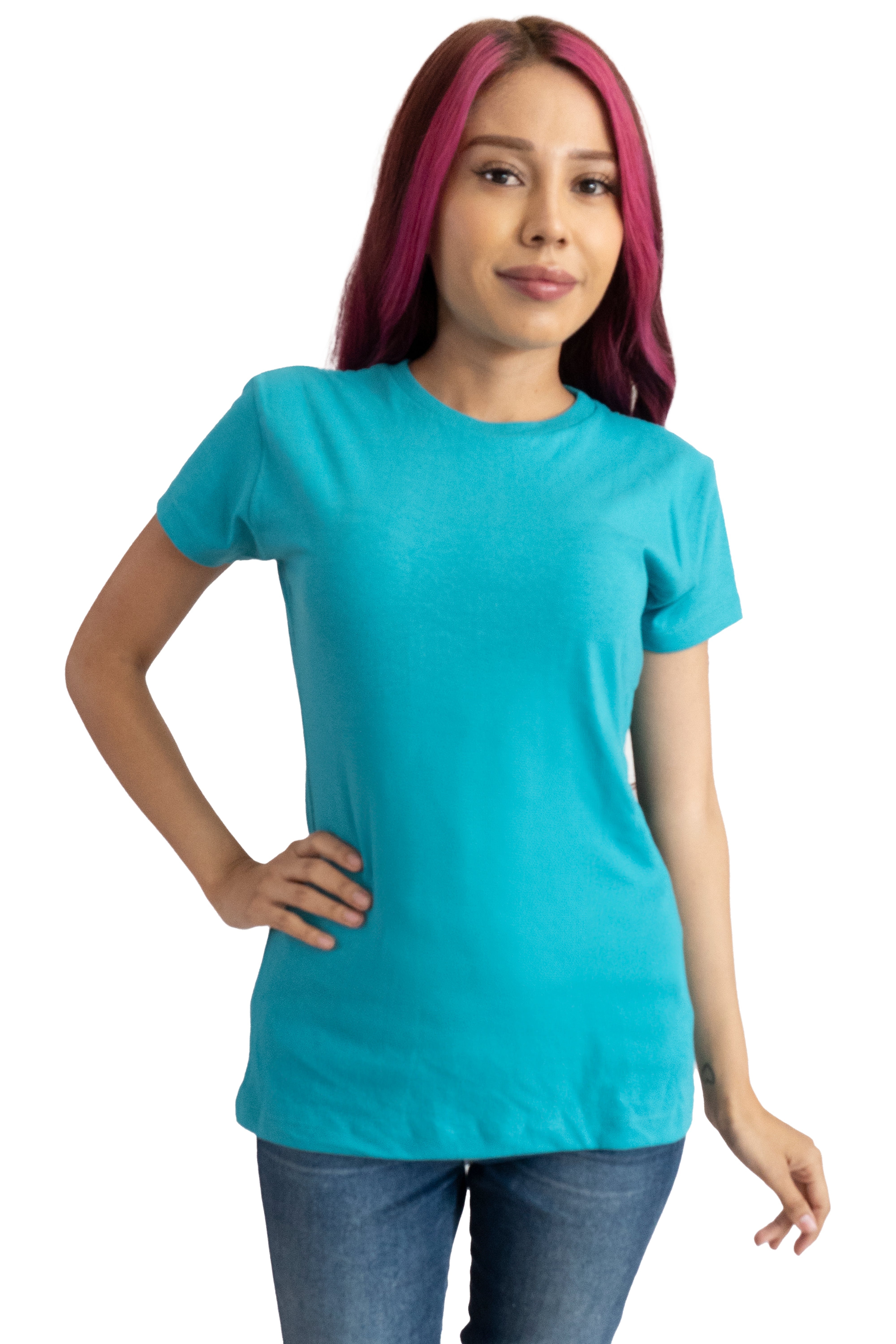 Blusa Cuello Redondo Niña - Playeras King Blusa Cuello Redondo
