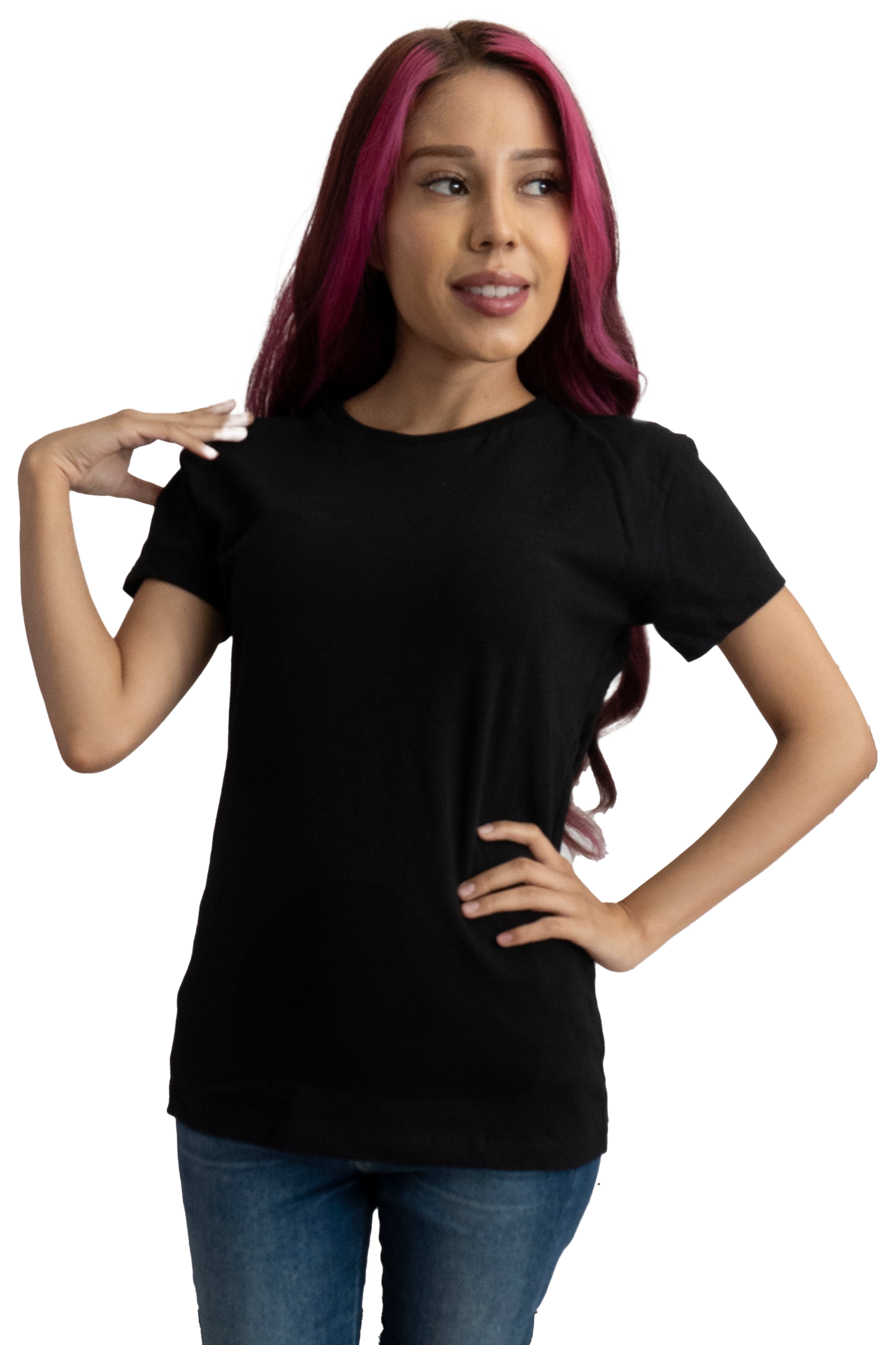 Blusa Cuello Redondo Niña - Playeras King Blusa Cuello Redondo