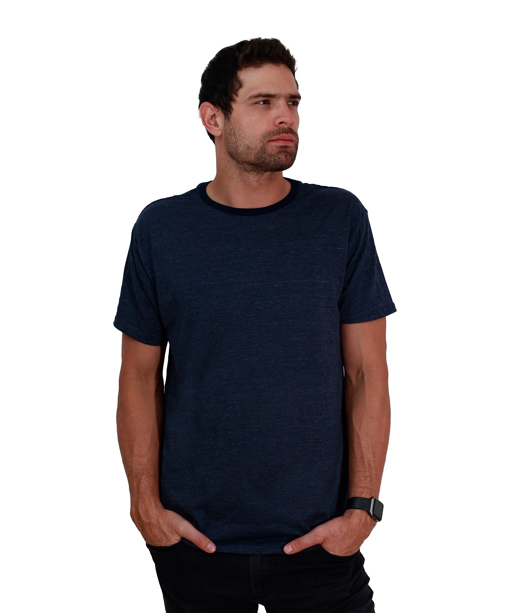 Playera Cuello Redondo Caballero 1x1 PLATINUM - Playeras King Playera Cuello Redondo