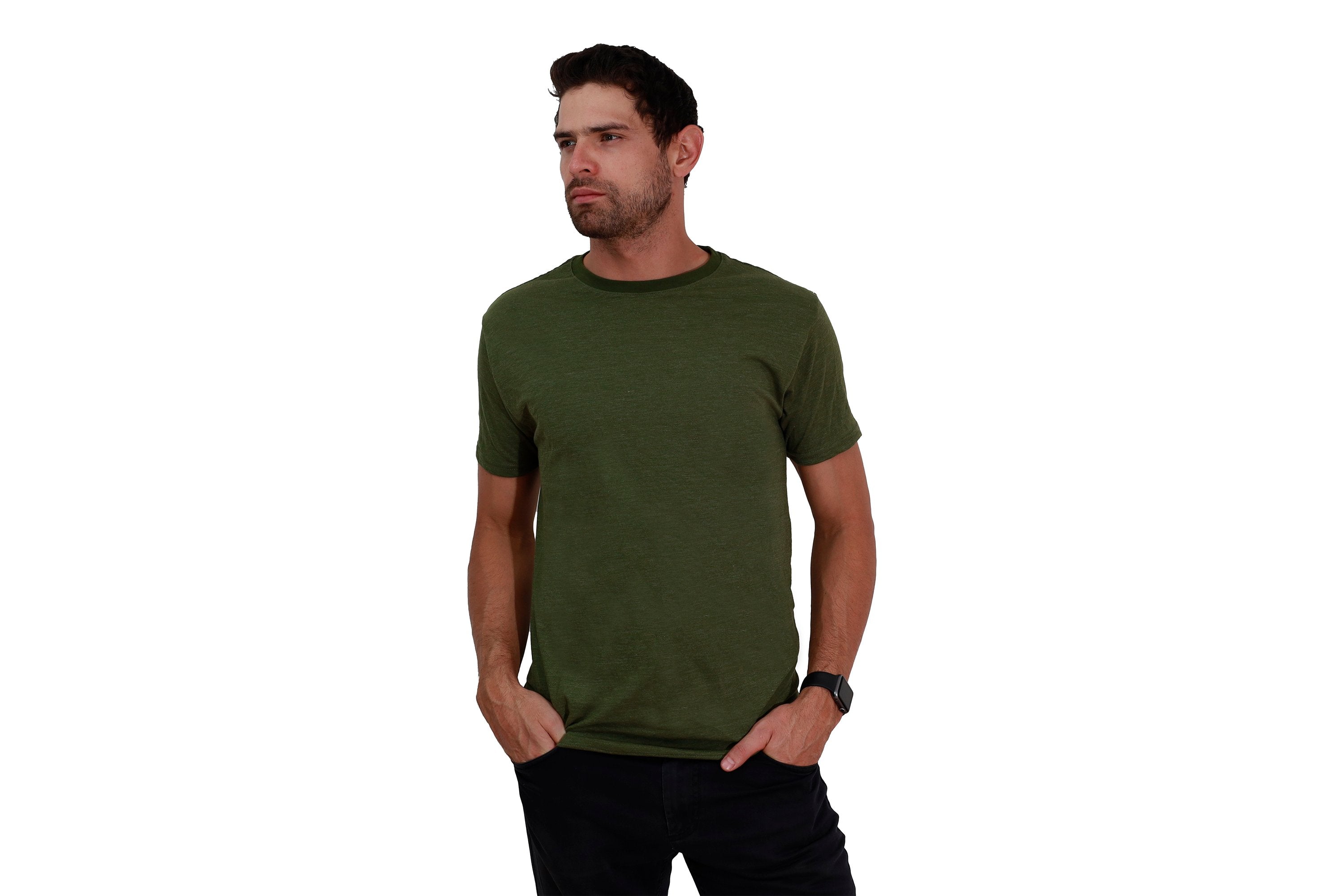 Playera Cuello Redondo Caballero 1x1 PLATINUM - Playeras King Playera Cuello Redondo