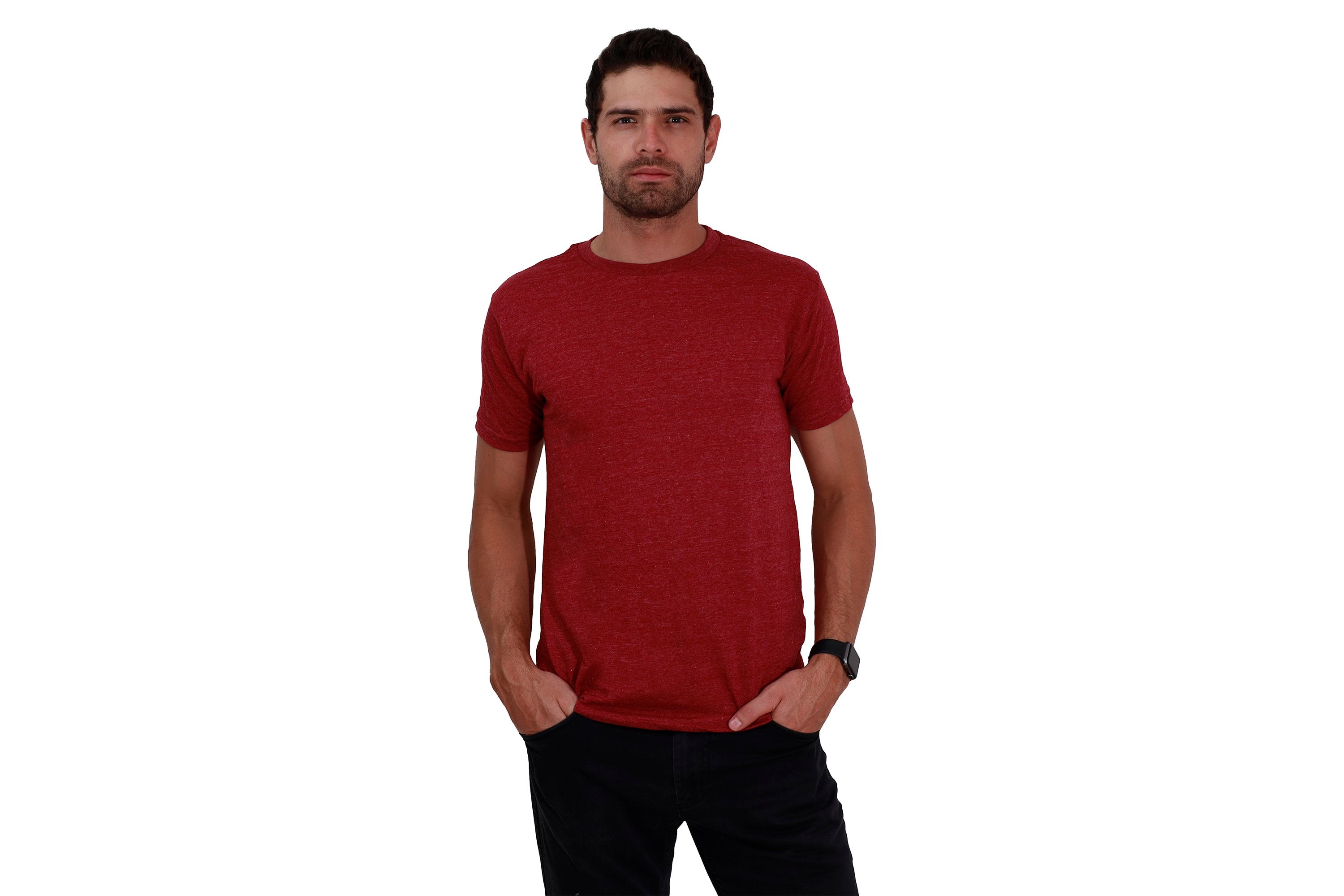 Playera Cuello Redondo Caballero 1x1 PLATINUM - Playeras King Playera Cuello Redondo