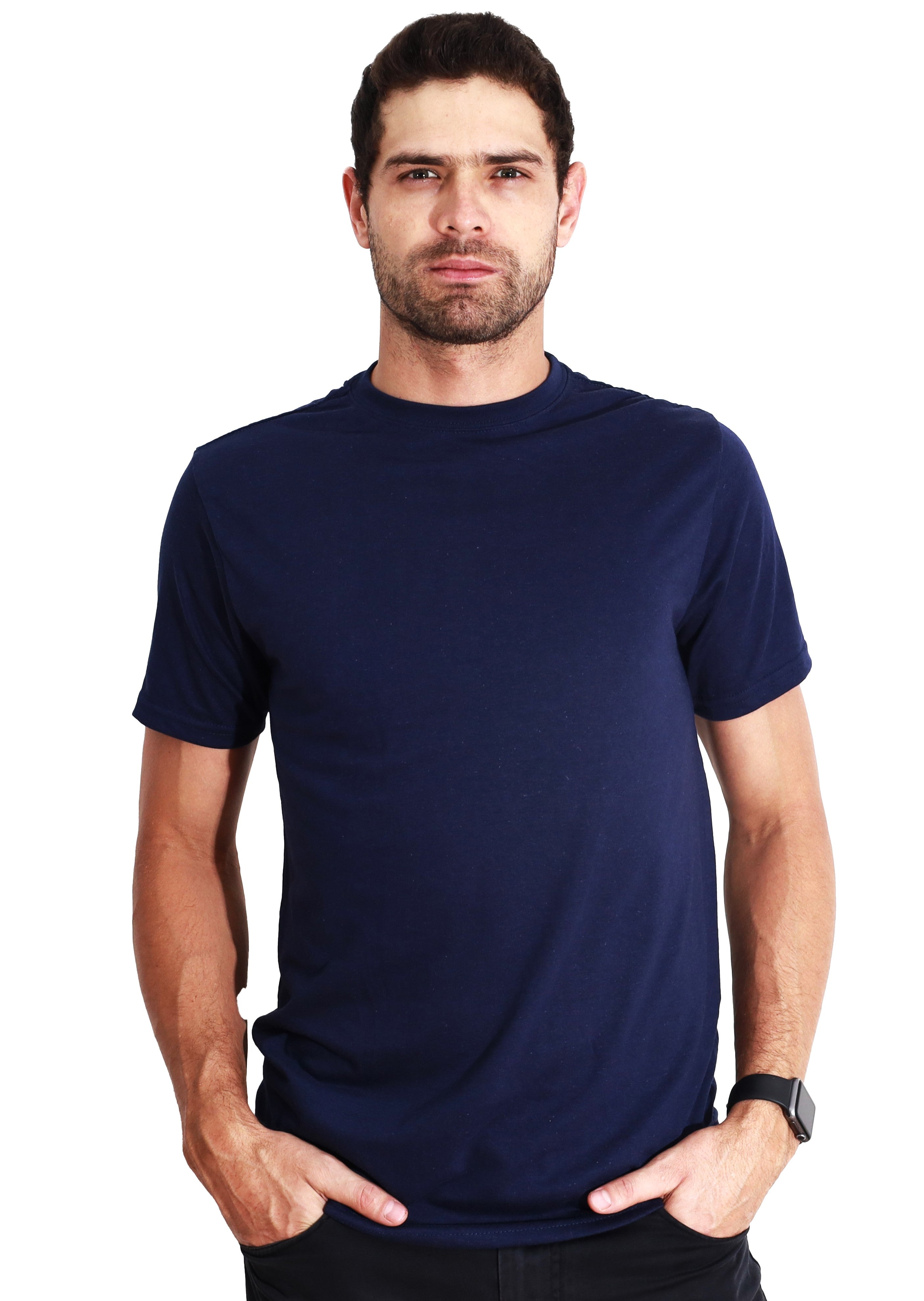 Playera Cuello Redondo Caballero GOLD - Playeras King Playera Cuello Redondo