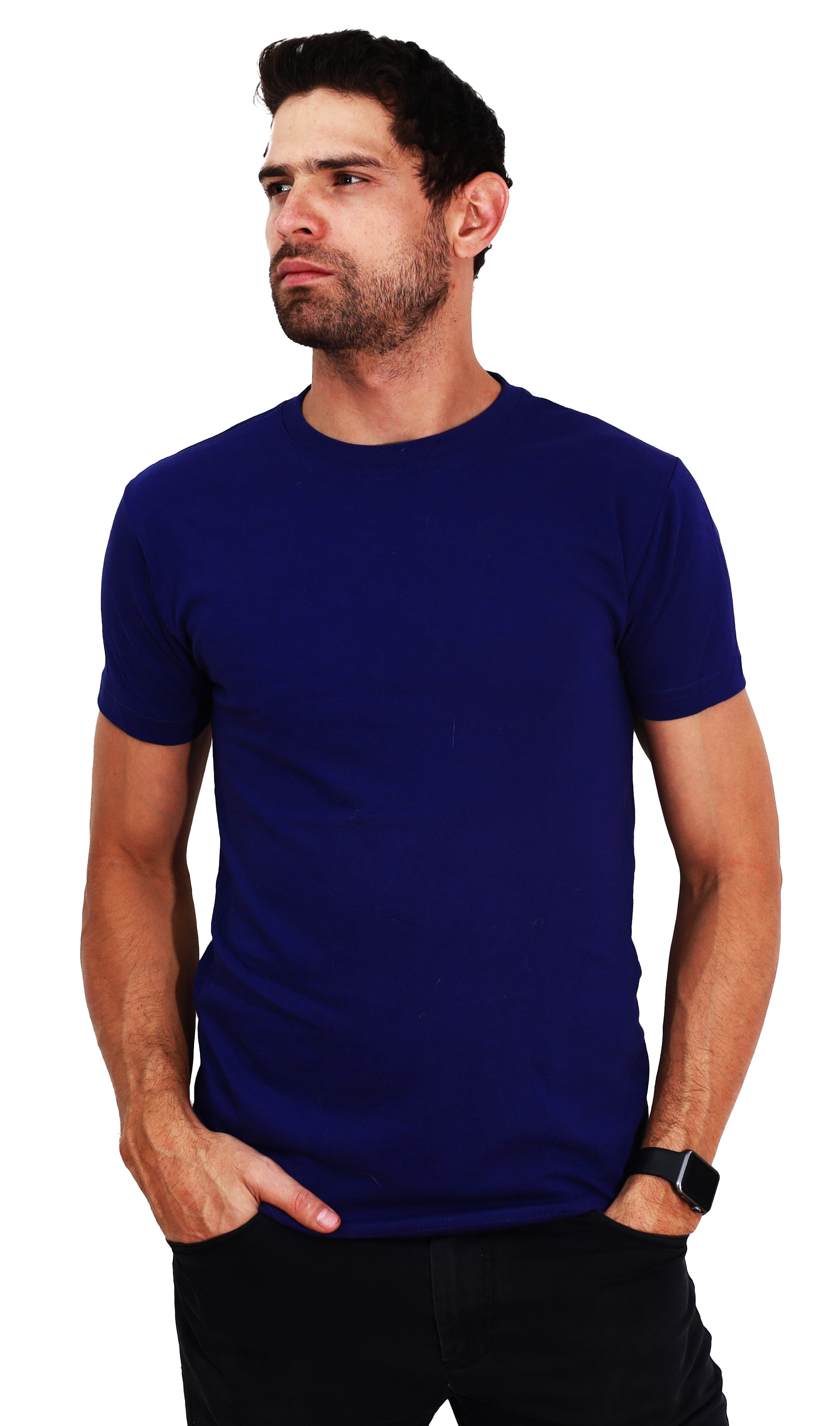 Playera Cuello Redondo Caballero PLATINUM - Playeras King Playera Cuello Redondo