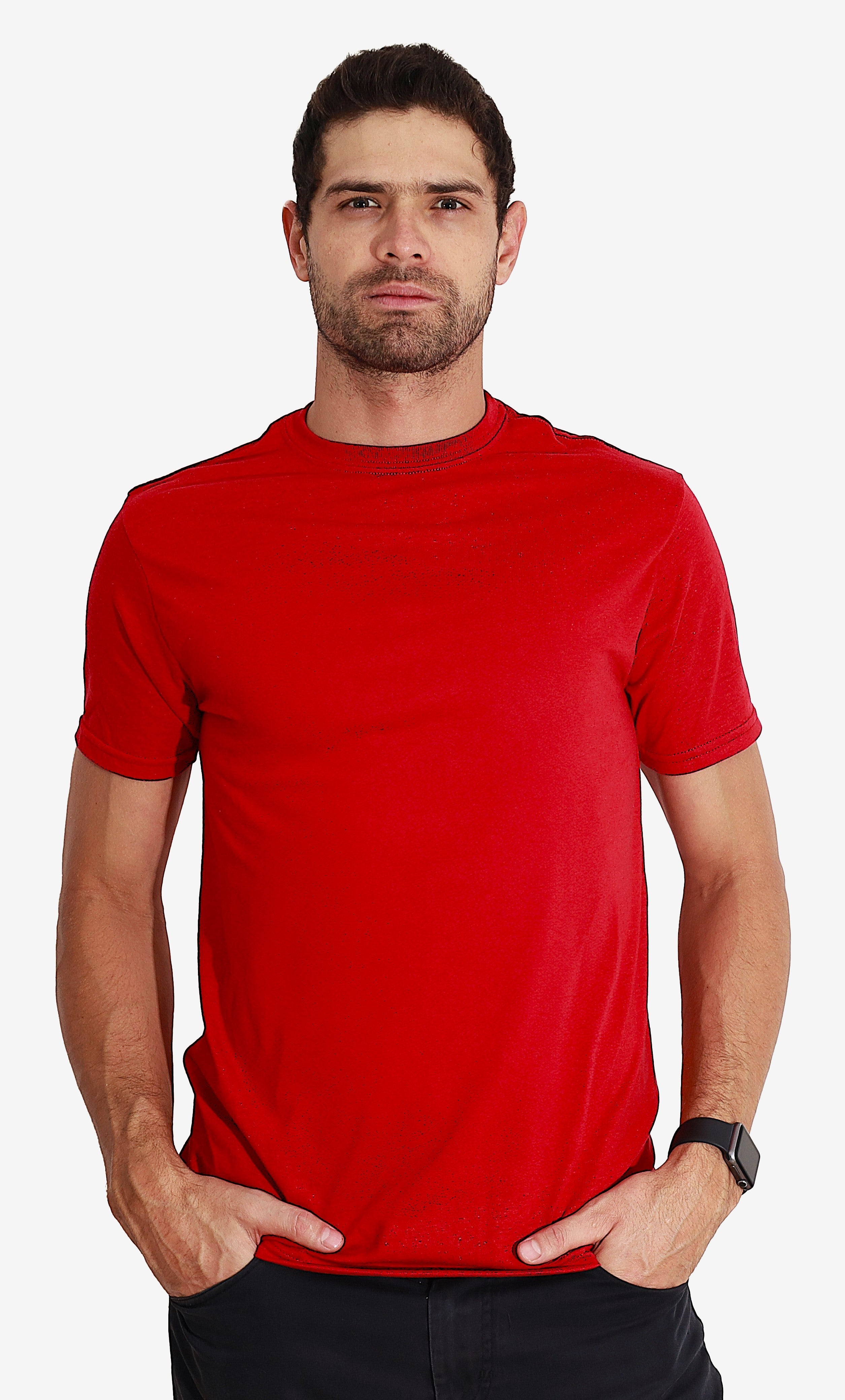 Playera Cuello Redondo Caballero PLATINUM - Playeras King Playera Cuello Redondo