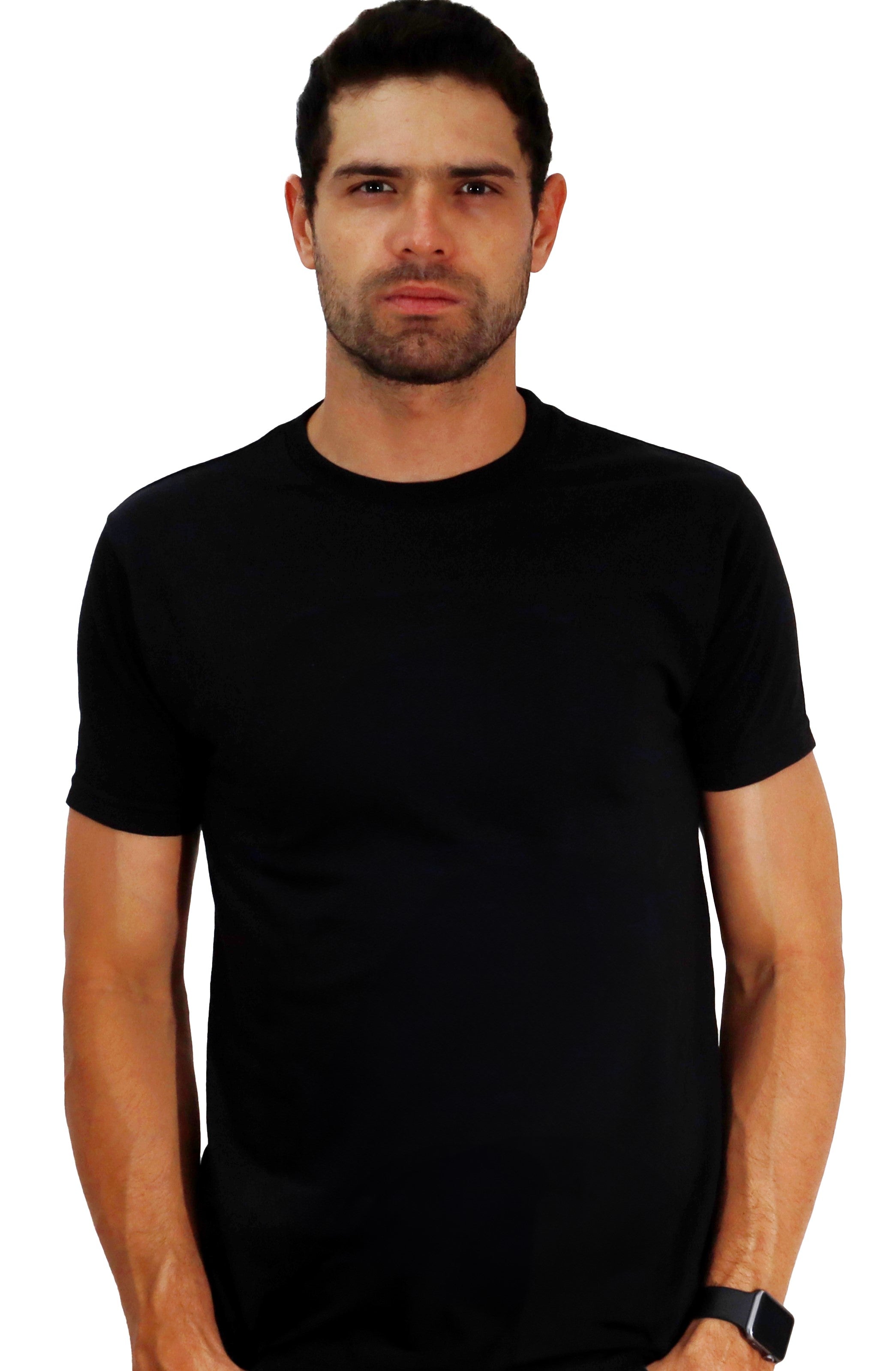 Playera Cuello Redondo Caballero PLATINUM - Playeras King Playera Cuello Redondo