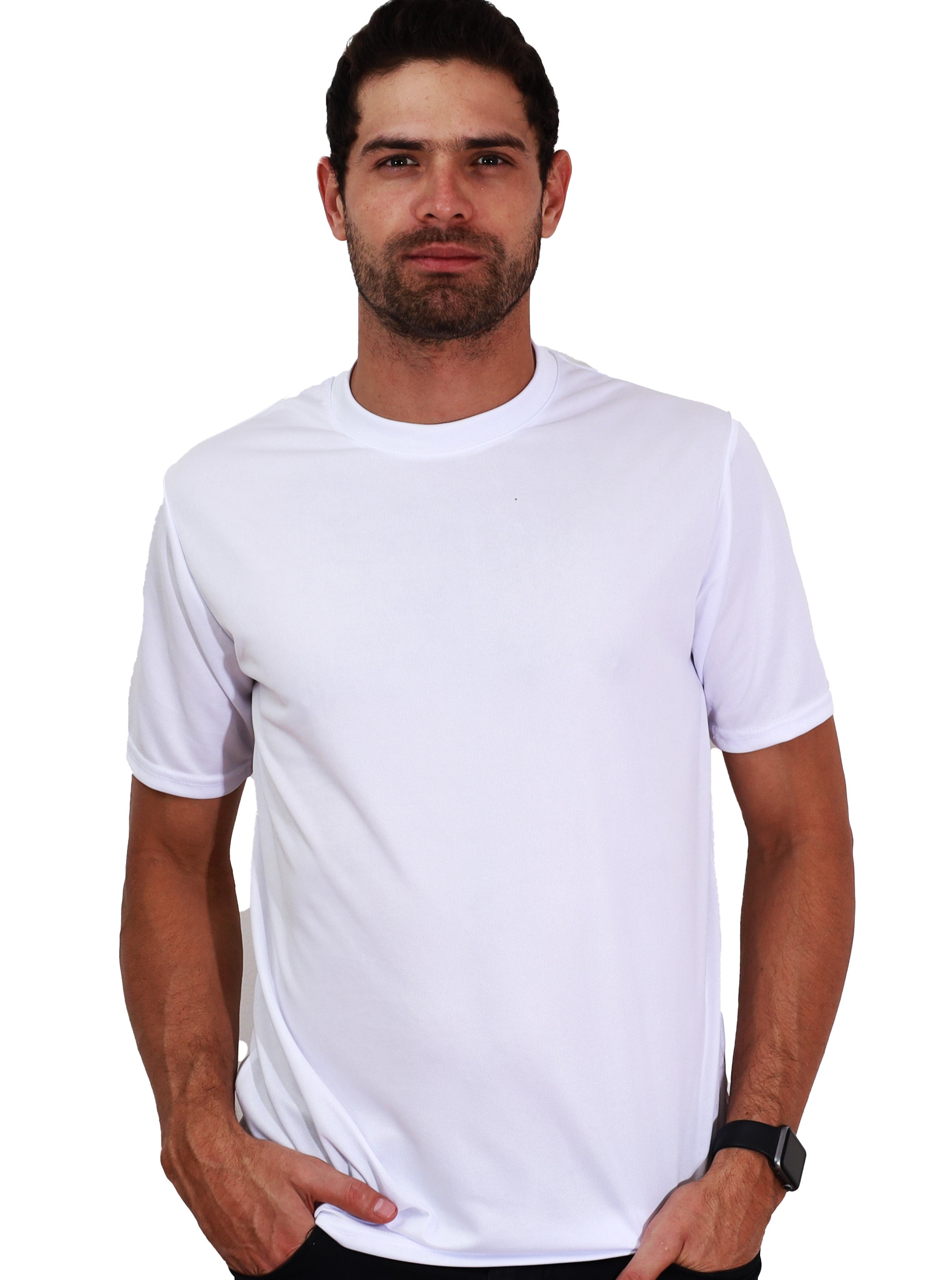 Playera Cuello Redondo DRY TECH - Playeras King Playera Cuello Redondo Deportivo