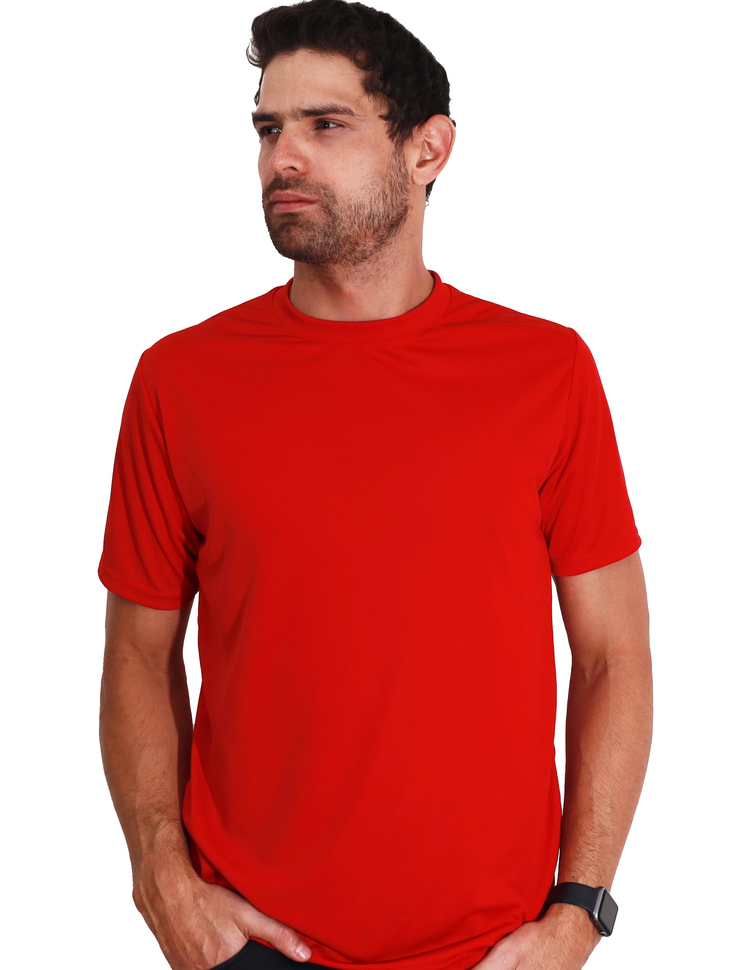 Playera Cuello Redondo DRY TECH - Playeras King Playera Cuello Redondo Deportivo