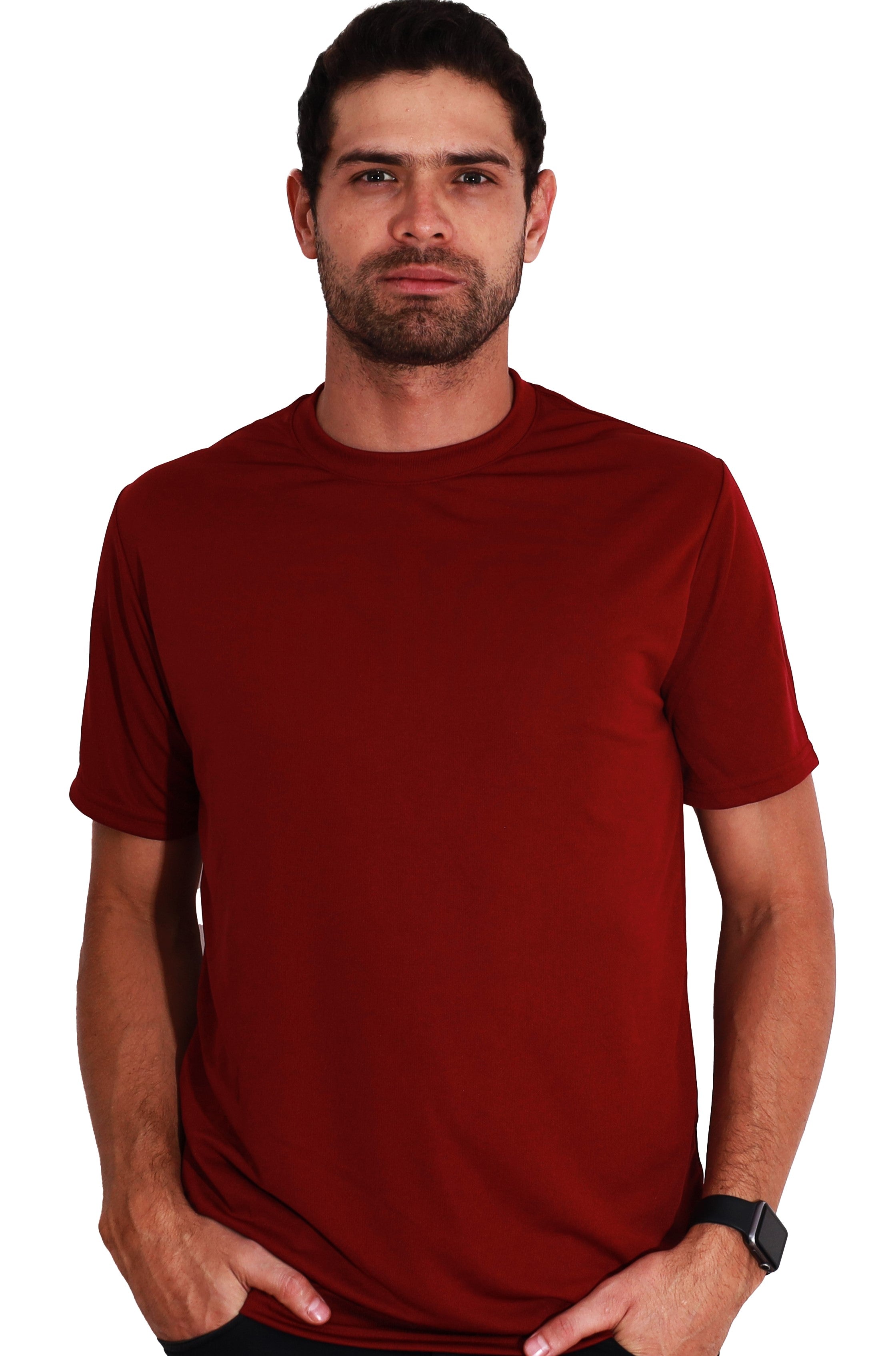 Playera Cuello Redondo DRY TECH - Playeras King Playera Cuello Redondo Deportivo
