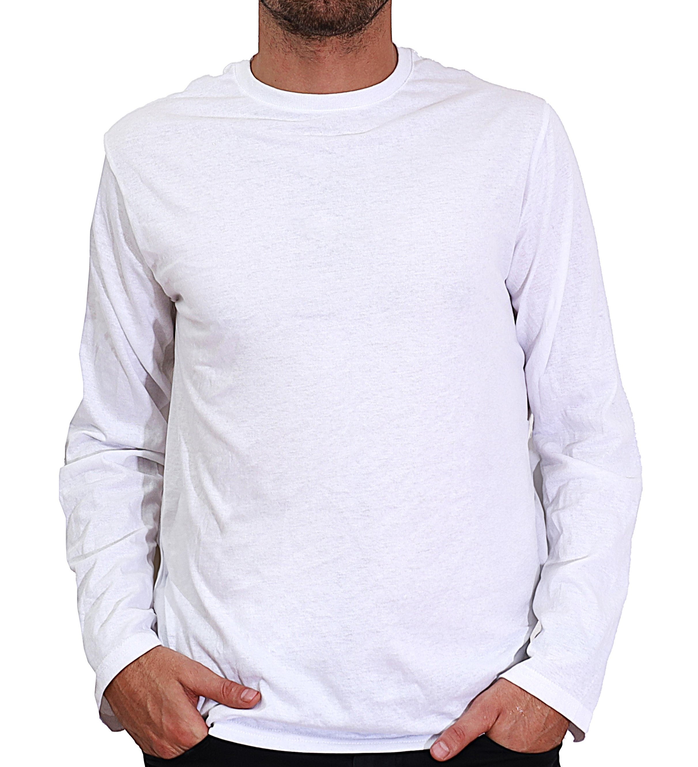 Playera Cuello Redondo Manga Larga GOLD - Playeras King Playera Cuello Redondo Manga Larga