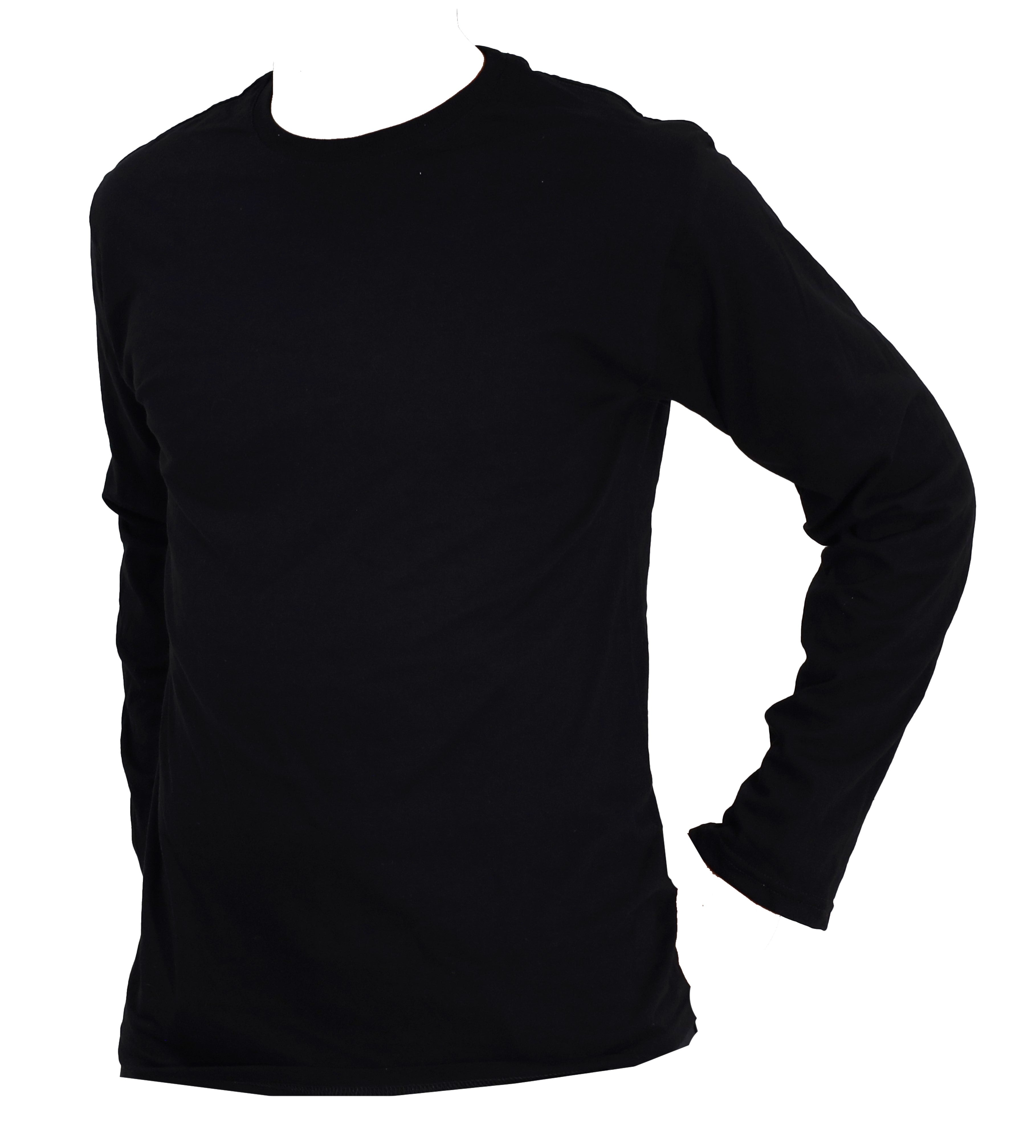 Playera Cuello Redondo Manga Larga GOLD - Playeras King Playera Cuello Redondo Manga Larga