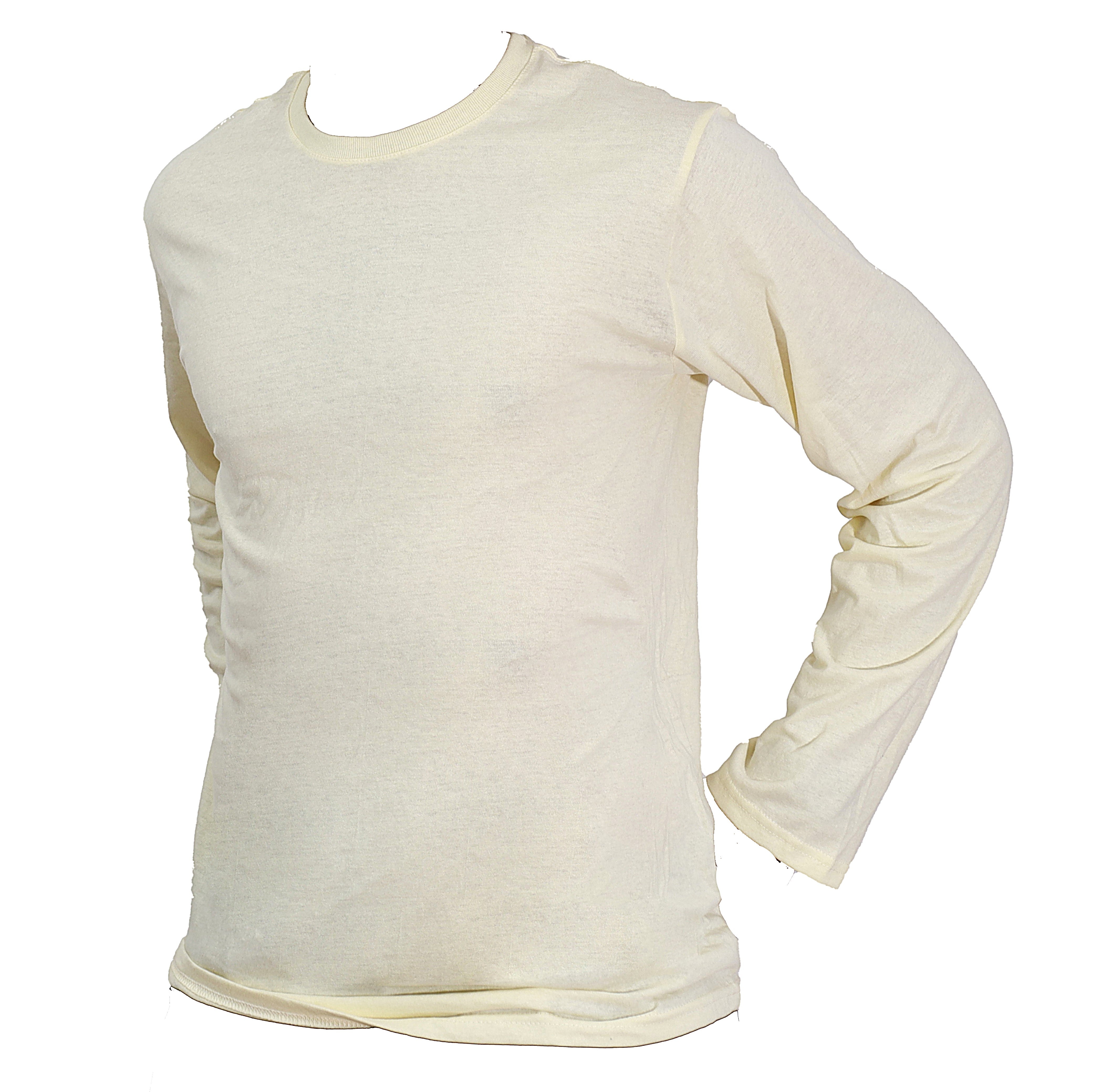 Playera Cuello Redondo Manga Larga GOLD - Playeras King Playera Cuello Redondo Manga Larga