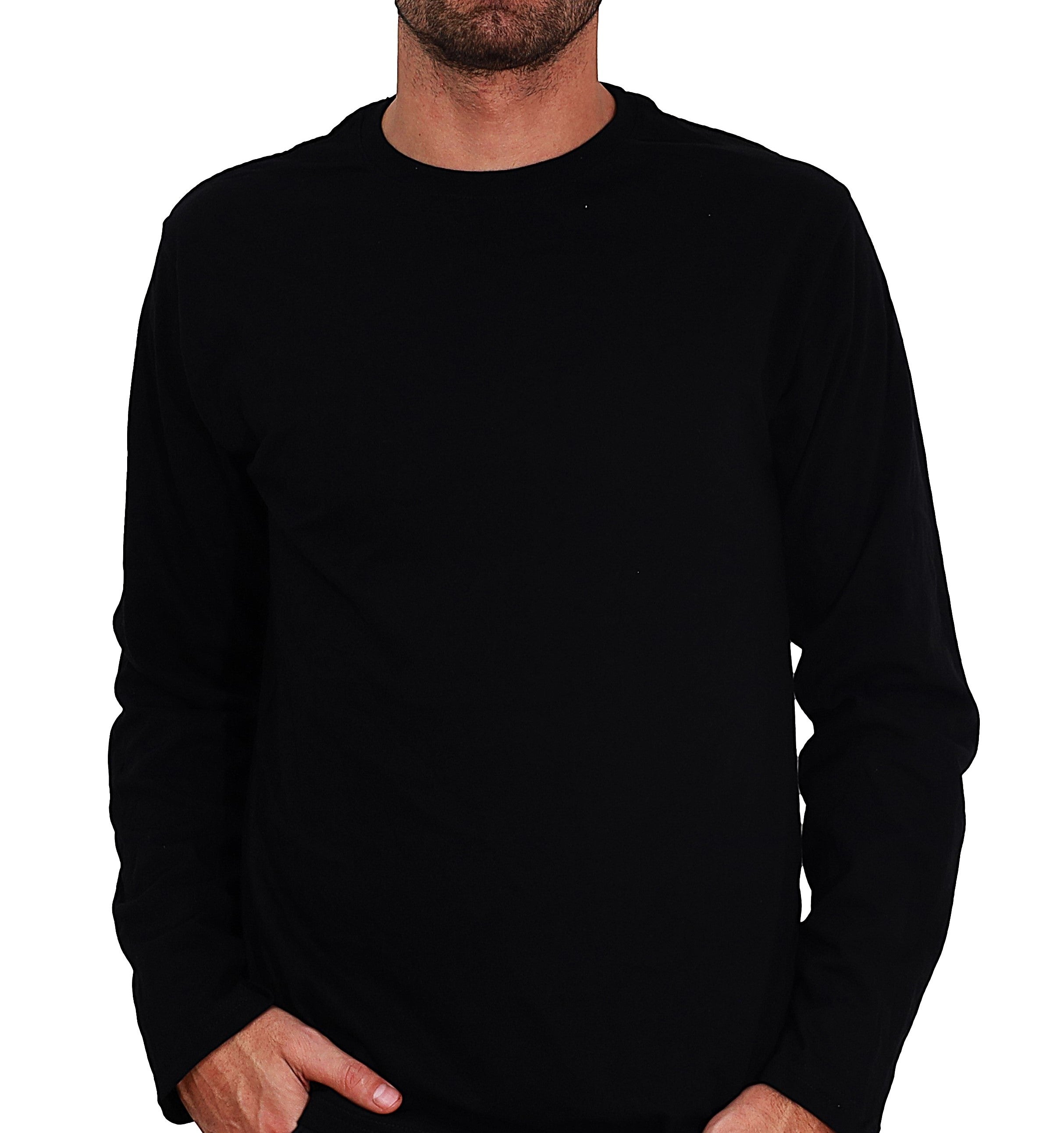 Playera Cuello Redondo Manga Larga GOLD - Playeras King Playera Cuello Redondo Manga Larga