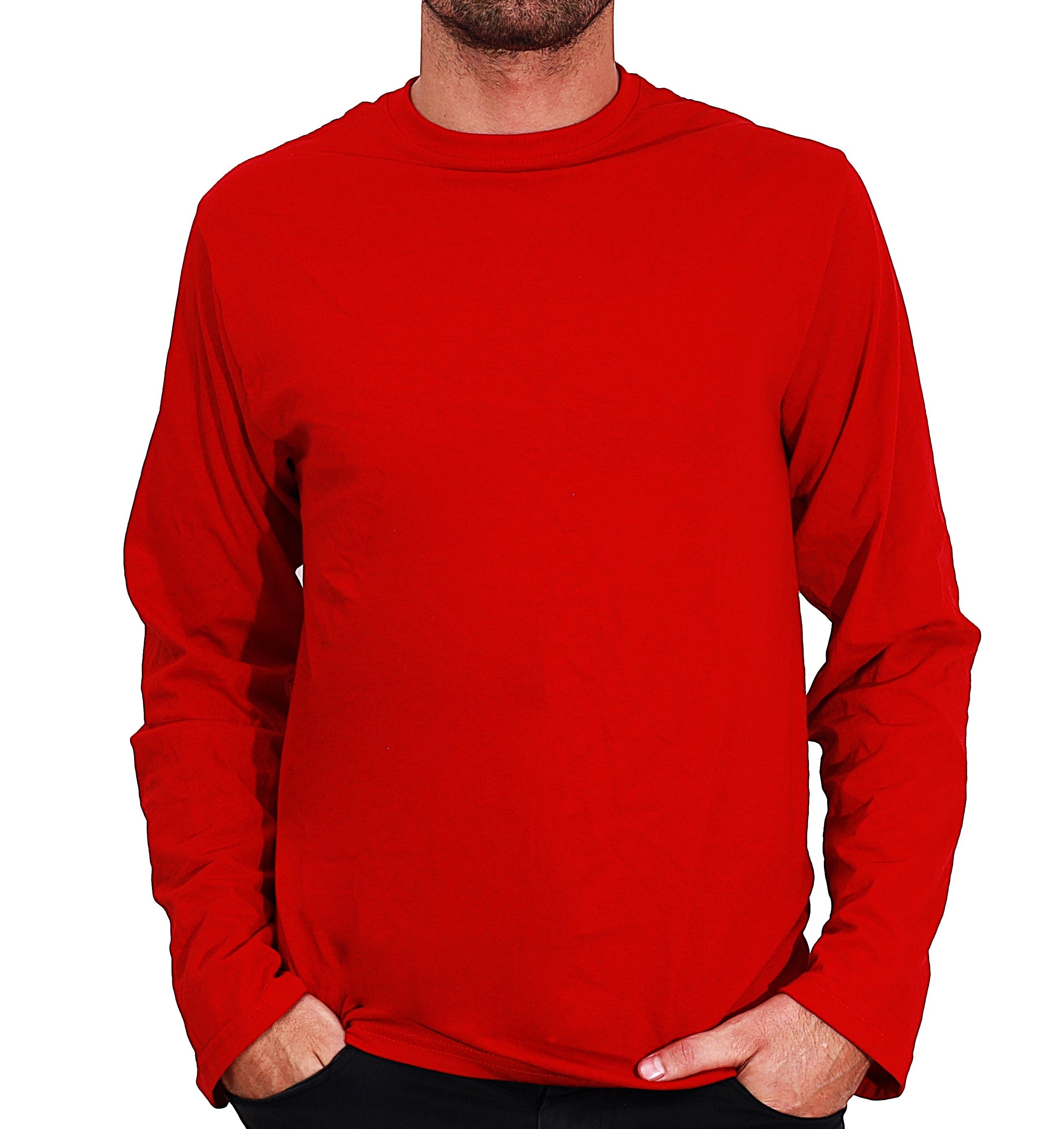 Playera Cuello Redondo Manga Larga GOLD - Playeras King Playera Cuello Redondo Manga Larga