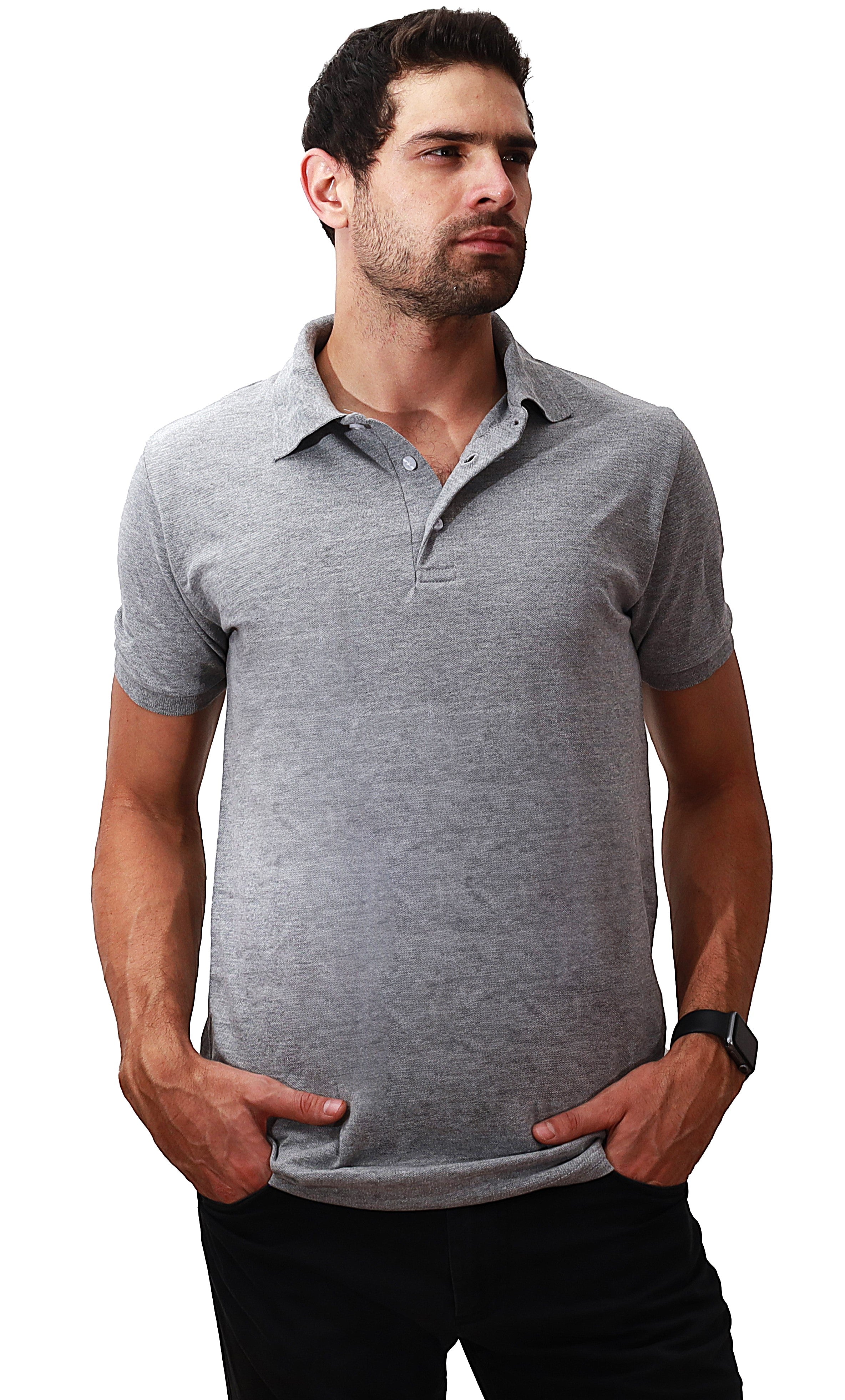 Playera Polo Piqué Caballero GOLD - Playeras King Polo