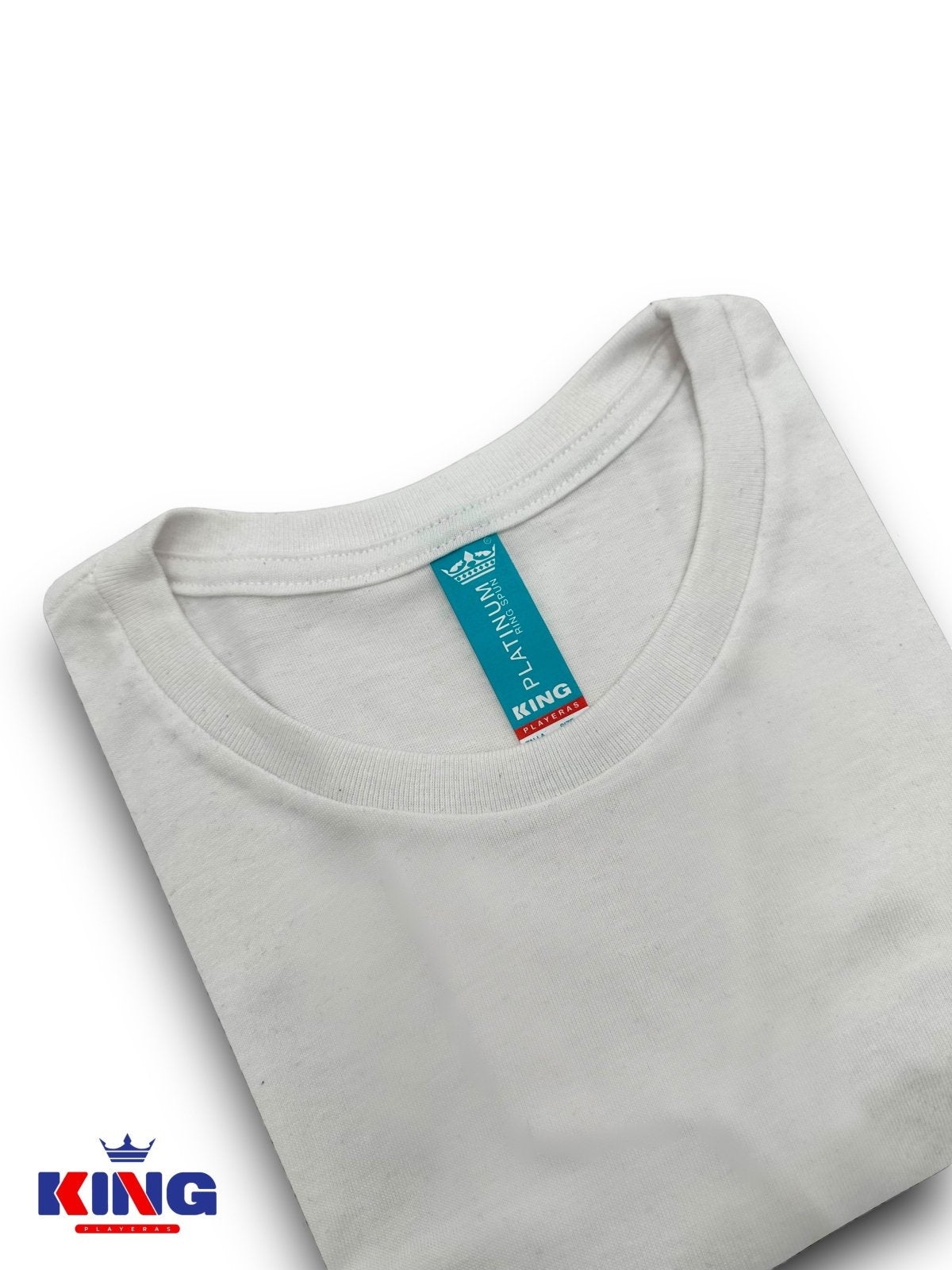 Blusa Cuello Redondo Dama PLATINUM - Playeras King Blusa Cuello Redondo