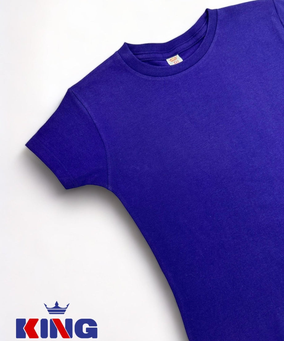 Blusa Cuello Redondo Niña - Playeras King Blusa Cuello Redondo