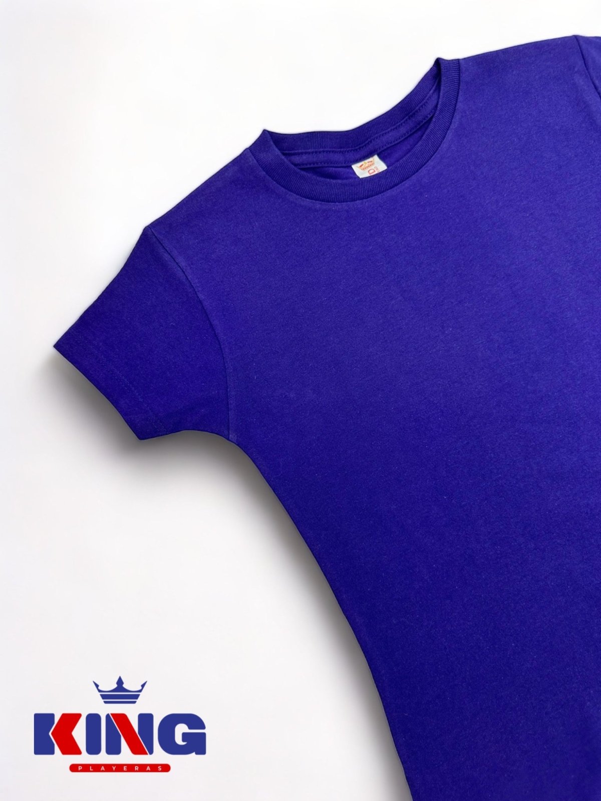 Blusa Cuello Redondo Niña - Playeras King Blusa Cuello Redondo