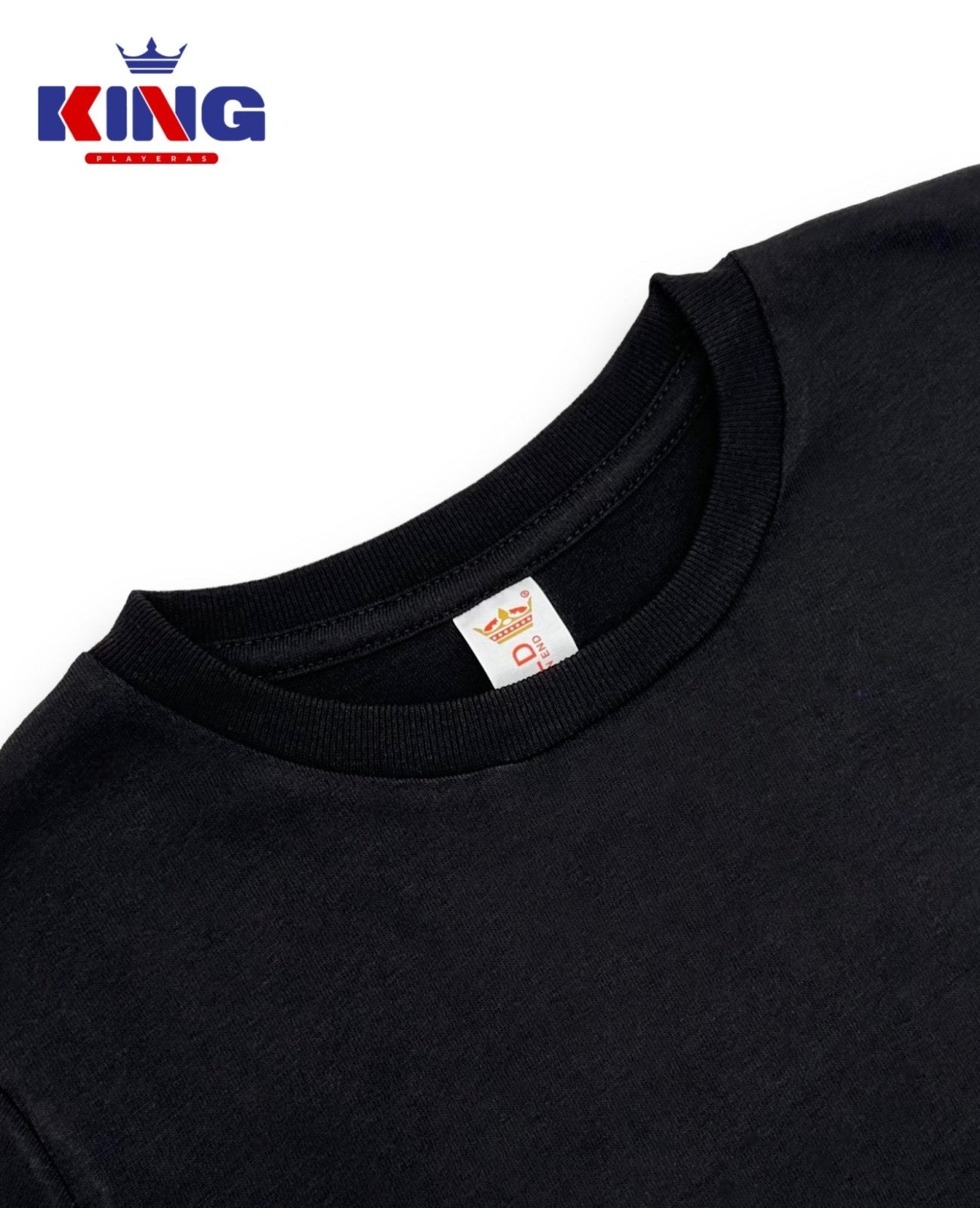 Blusa Cuello Redondo Niña - Playeras King Blusa Cuello Redondo
