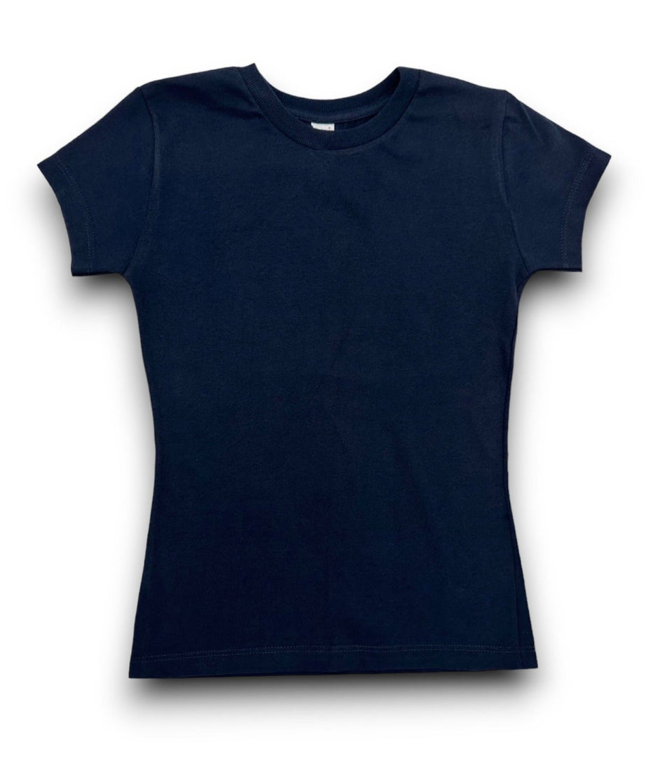 Blusa Cuello Redondo Niña - Playeras King Blusa Cuello Redondo