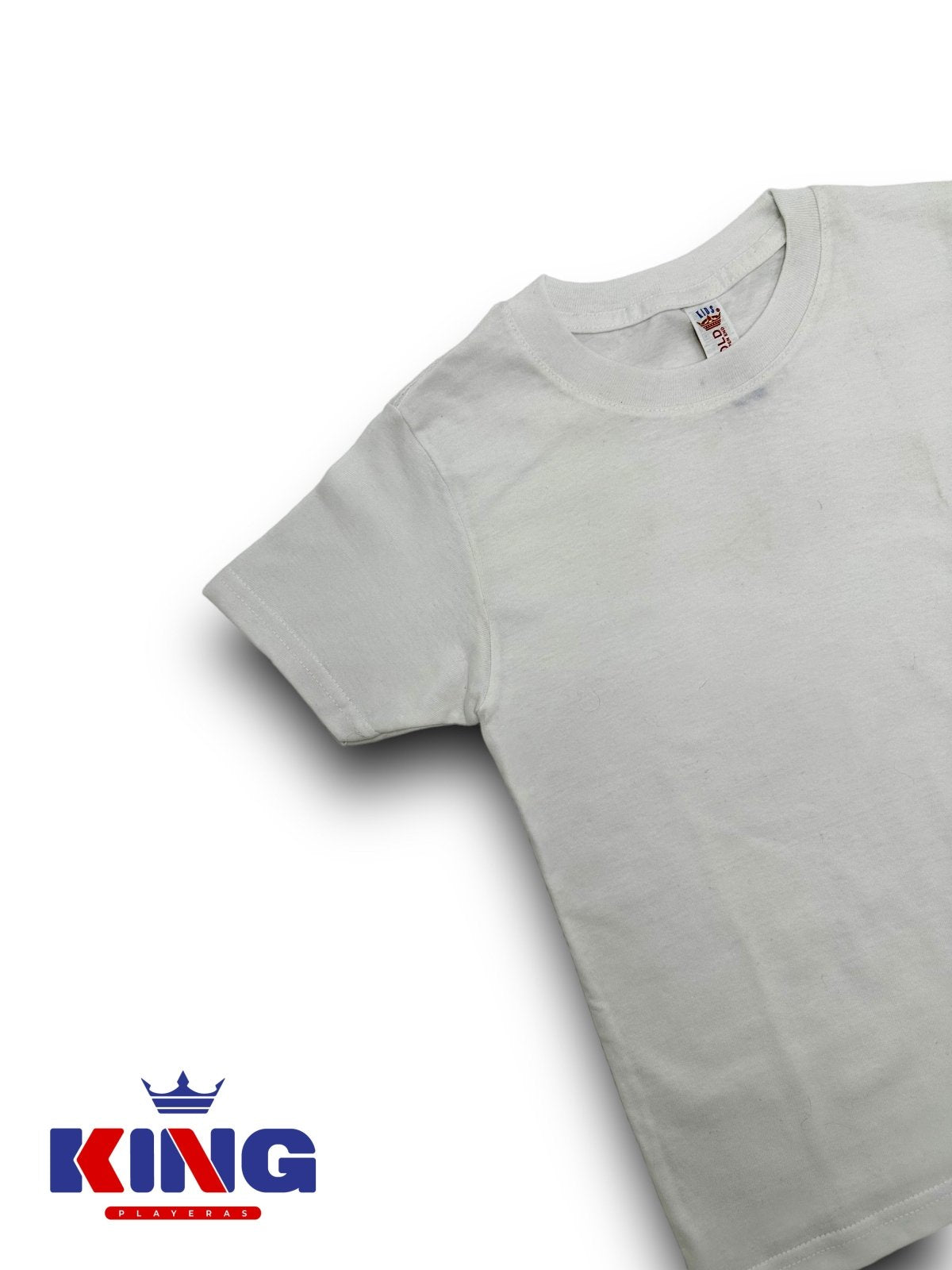 Blusa Cuello Redondo Niña - Playeras King Blusa Cuello Redondo