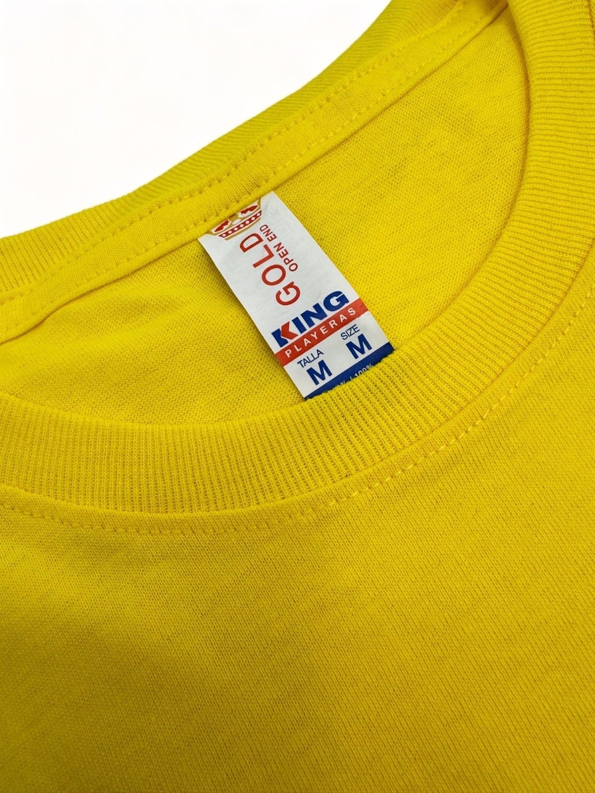 Playera Cuello Redondo Caballero GOLD