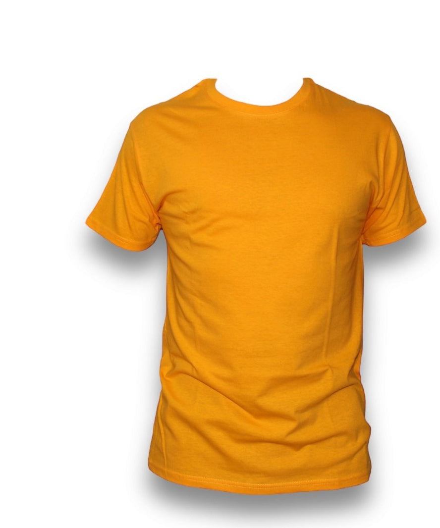 Men's Round Neck T-shirt GOLD