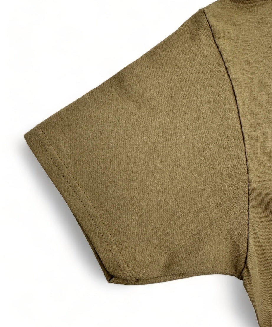 Men's Round Neck T-shirt GOLD