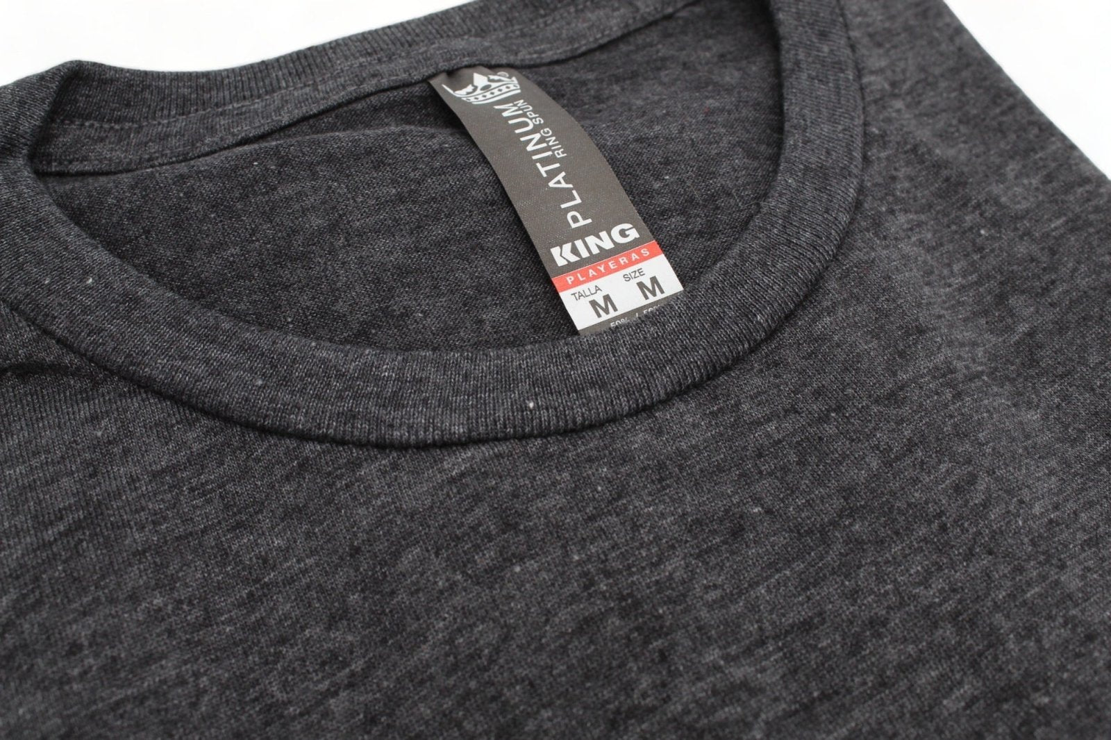 Playera Cuello Redondo Caballero PLATINUM - Playeras King Playera Cuello Redondo