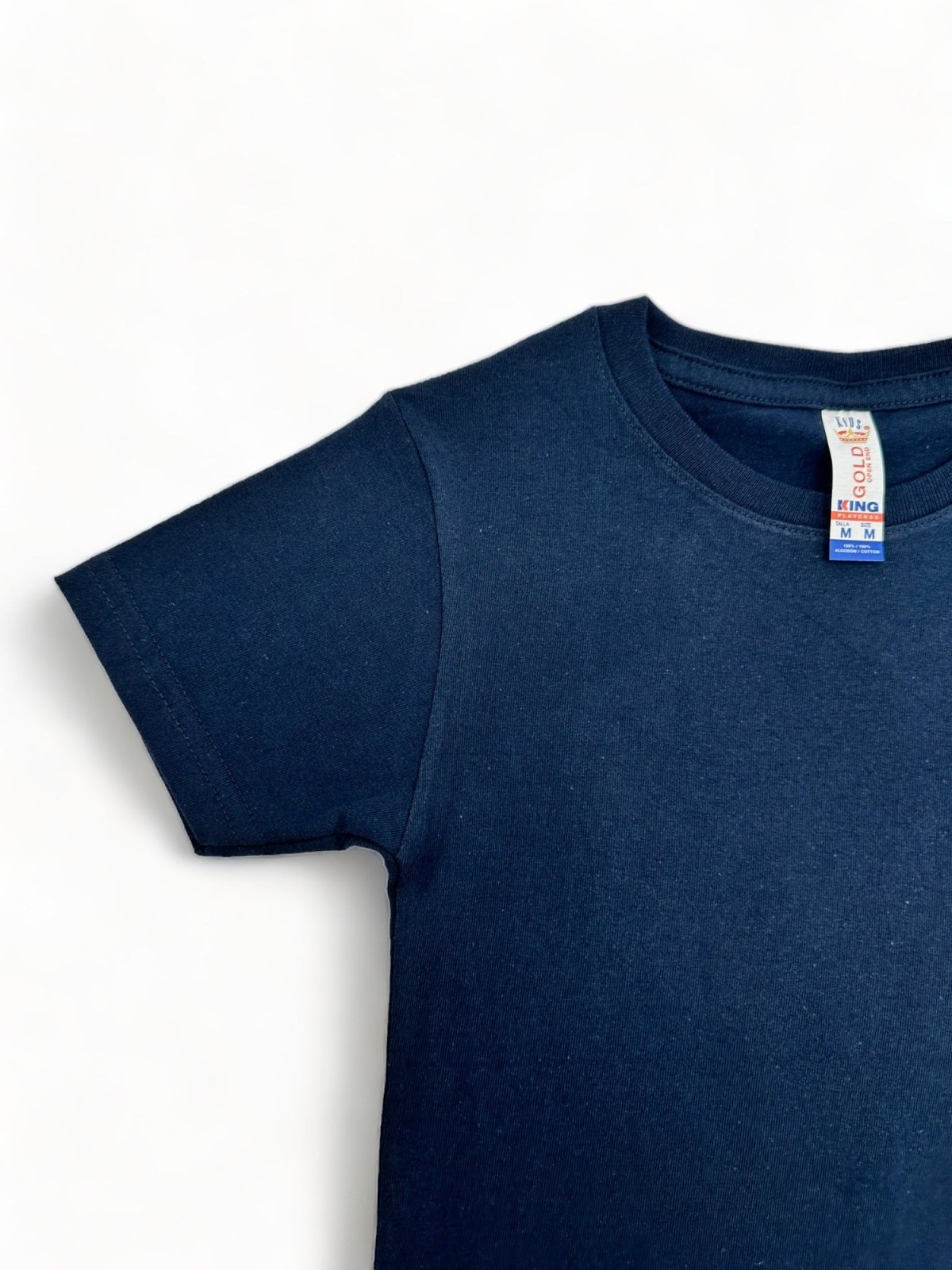 Playera Cuello Redondo Niño - Playeras King Playera Cuello Redondo