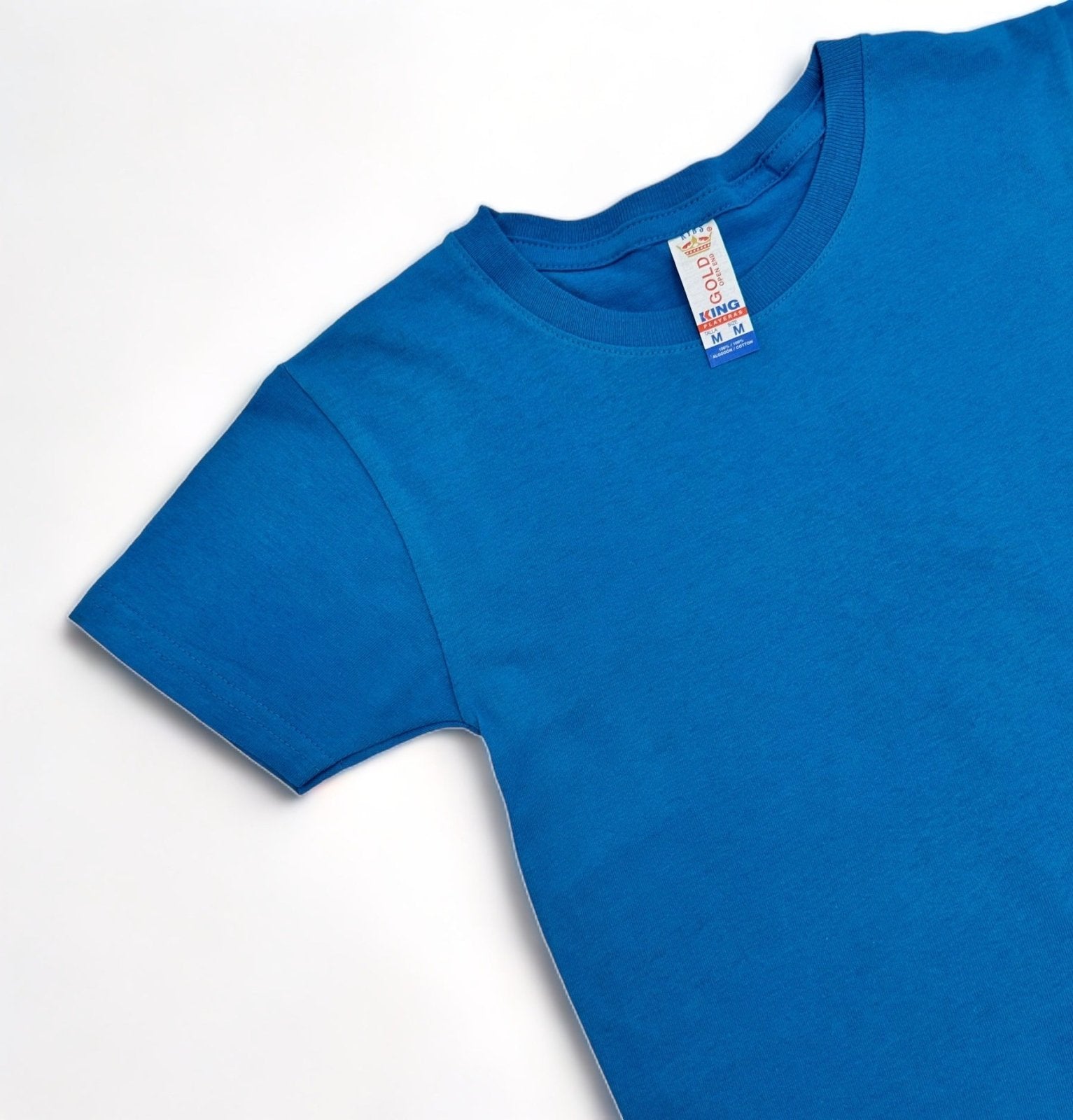 Playera Cuello Redondo Niño - Playeras King Playera Cuello Redondo