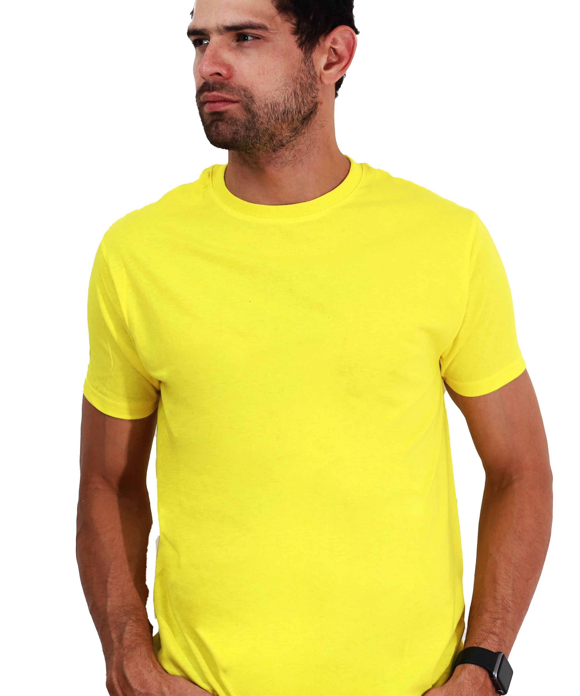 Playera Cuello Redondo Caballero GOLD