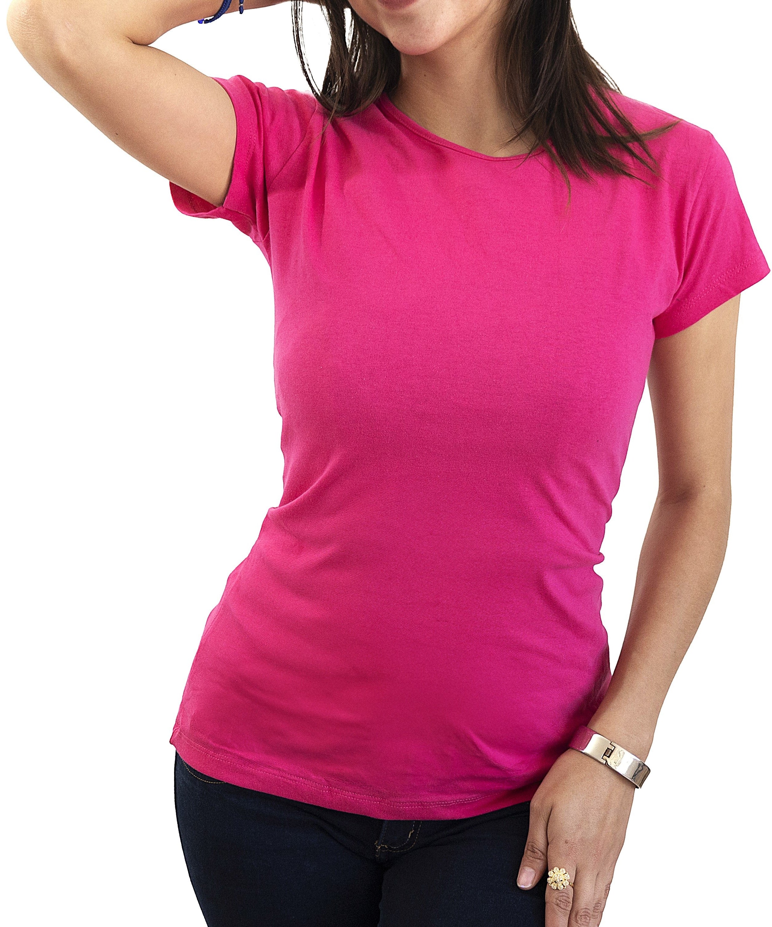Blusa Cuello Redondo Dama GOLD - Playeras King Blusa Cuello Redondo