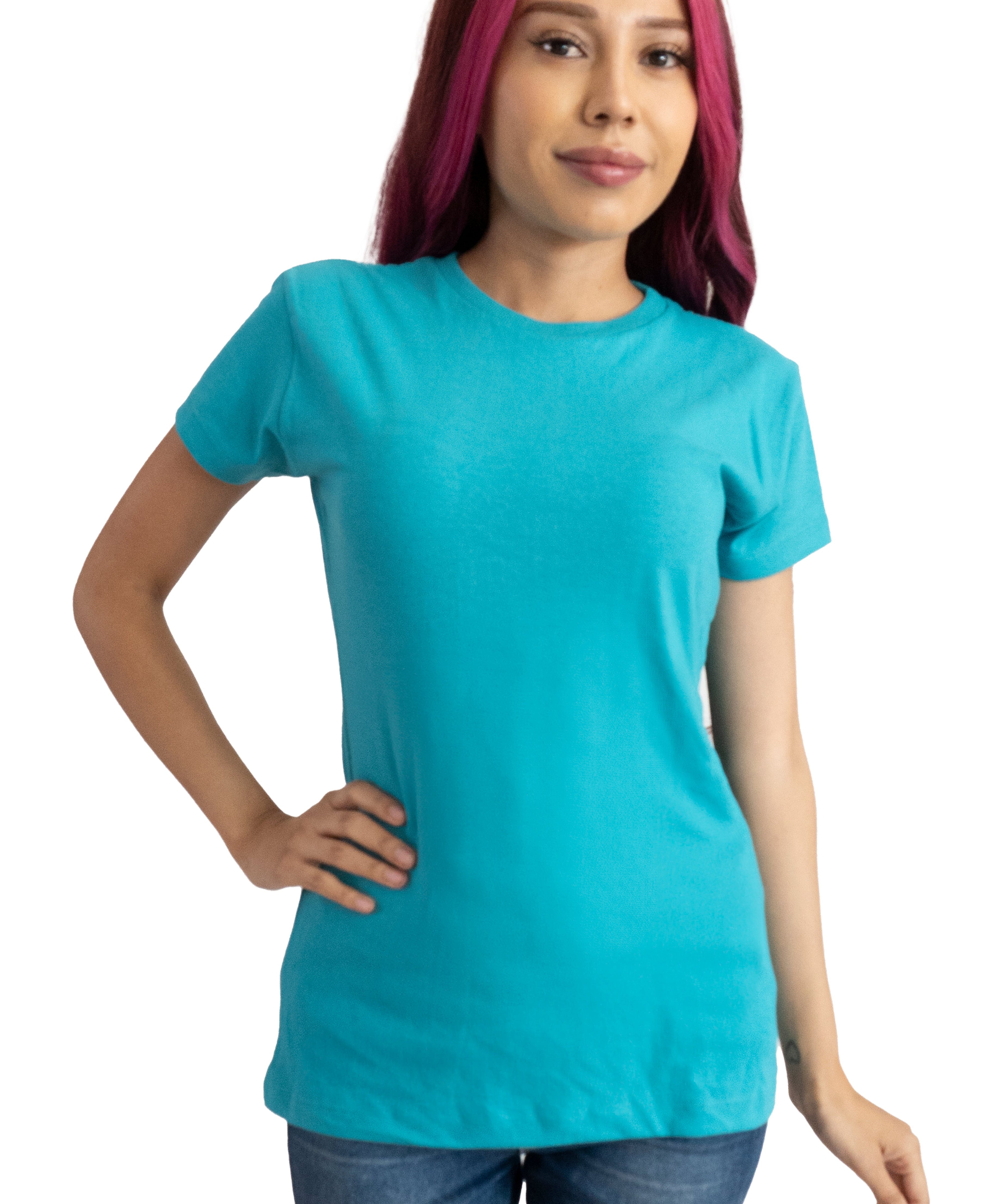 Blusa Cuello Redondo Niña - Playeras King Blusa Cuello Redondo