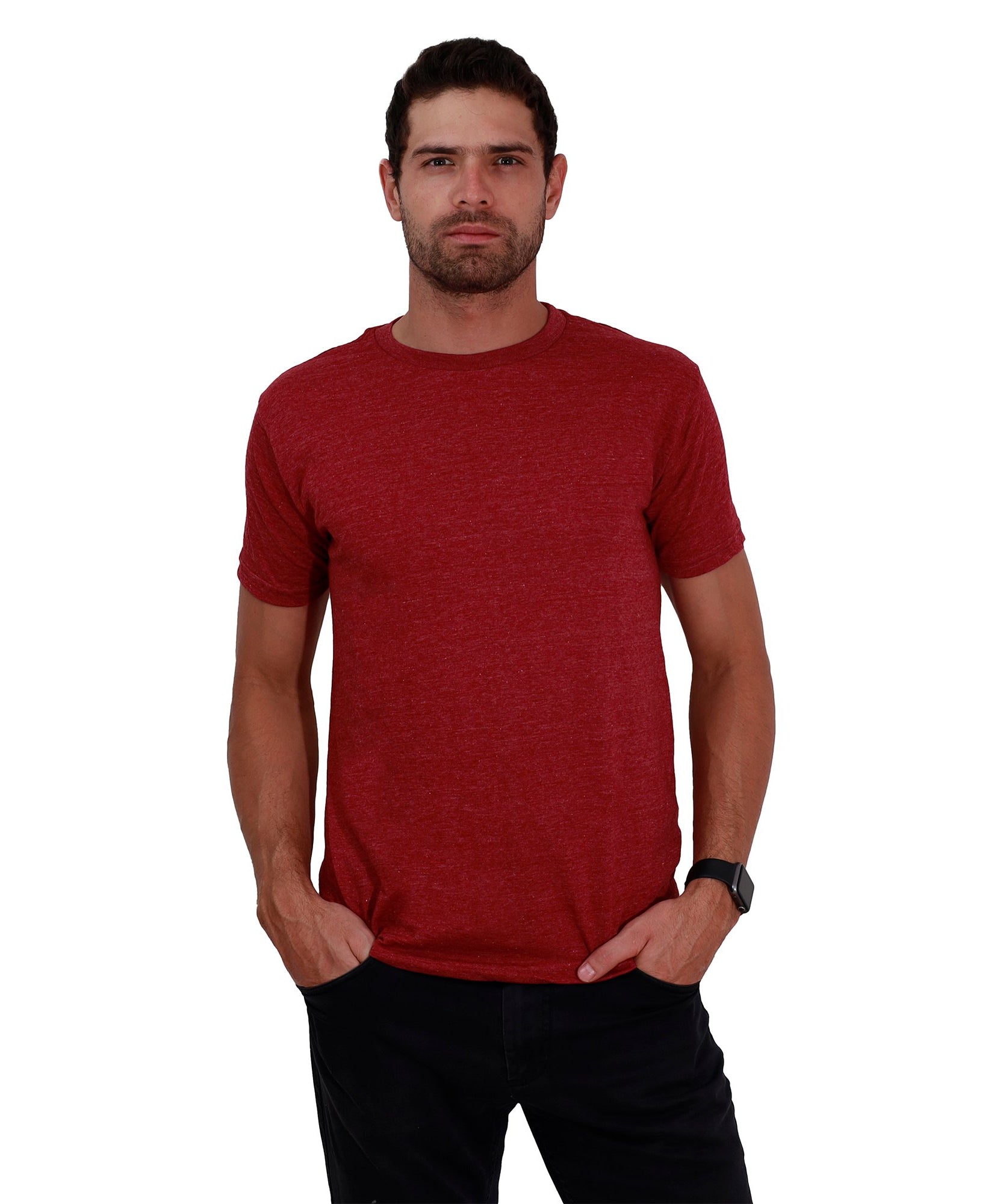 Playera Cuello Redondo Caballero 1x1 PLATINUM - Playeras King Playera Cuello Redondo