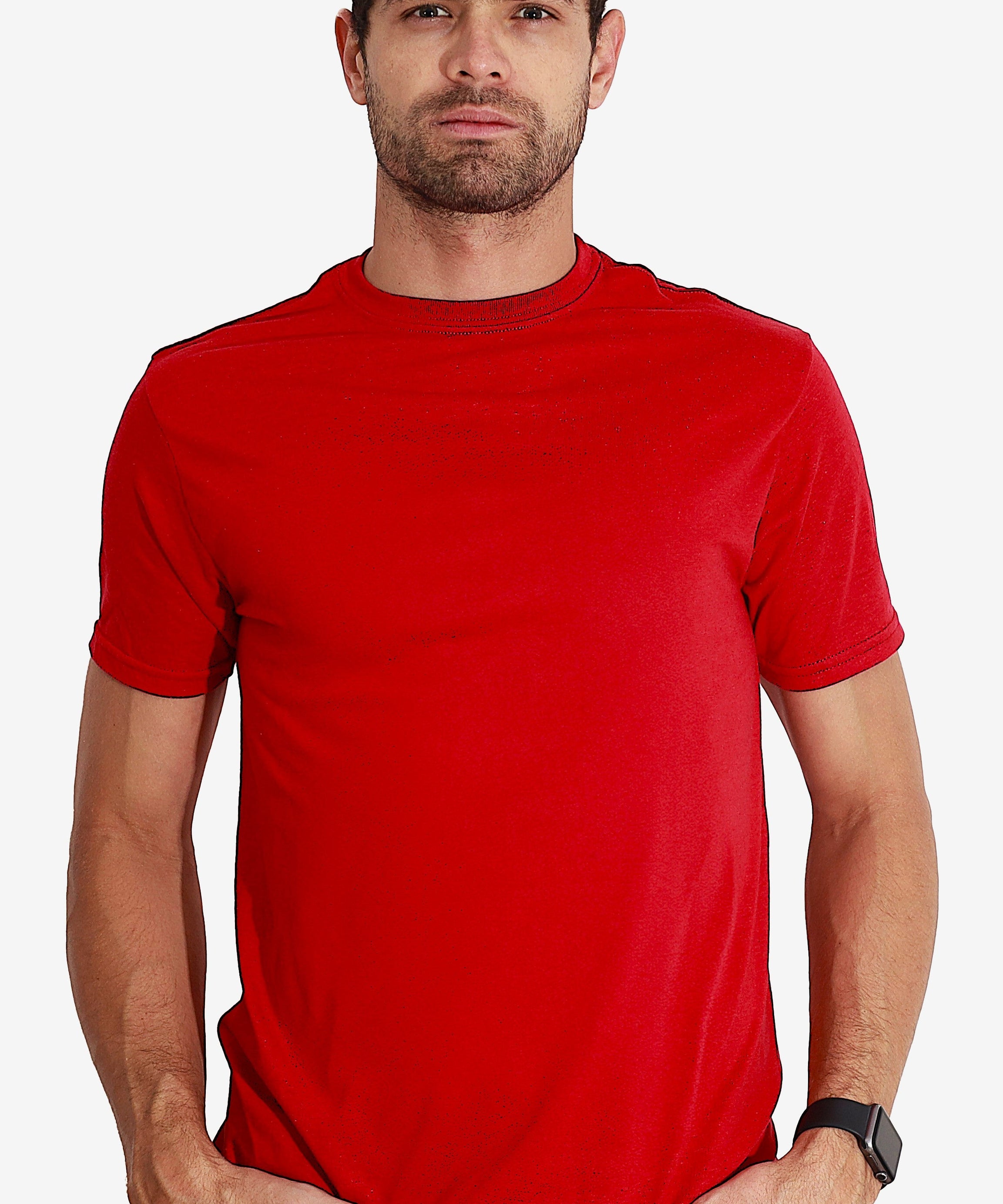 Playera Cuello Redondo Caballero PLATINUM - Playeras King Playera Cuello Redondo