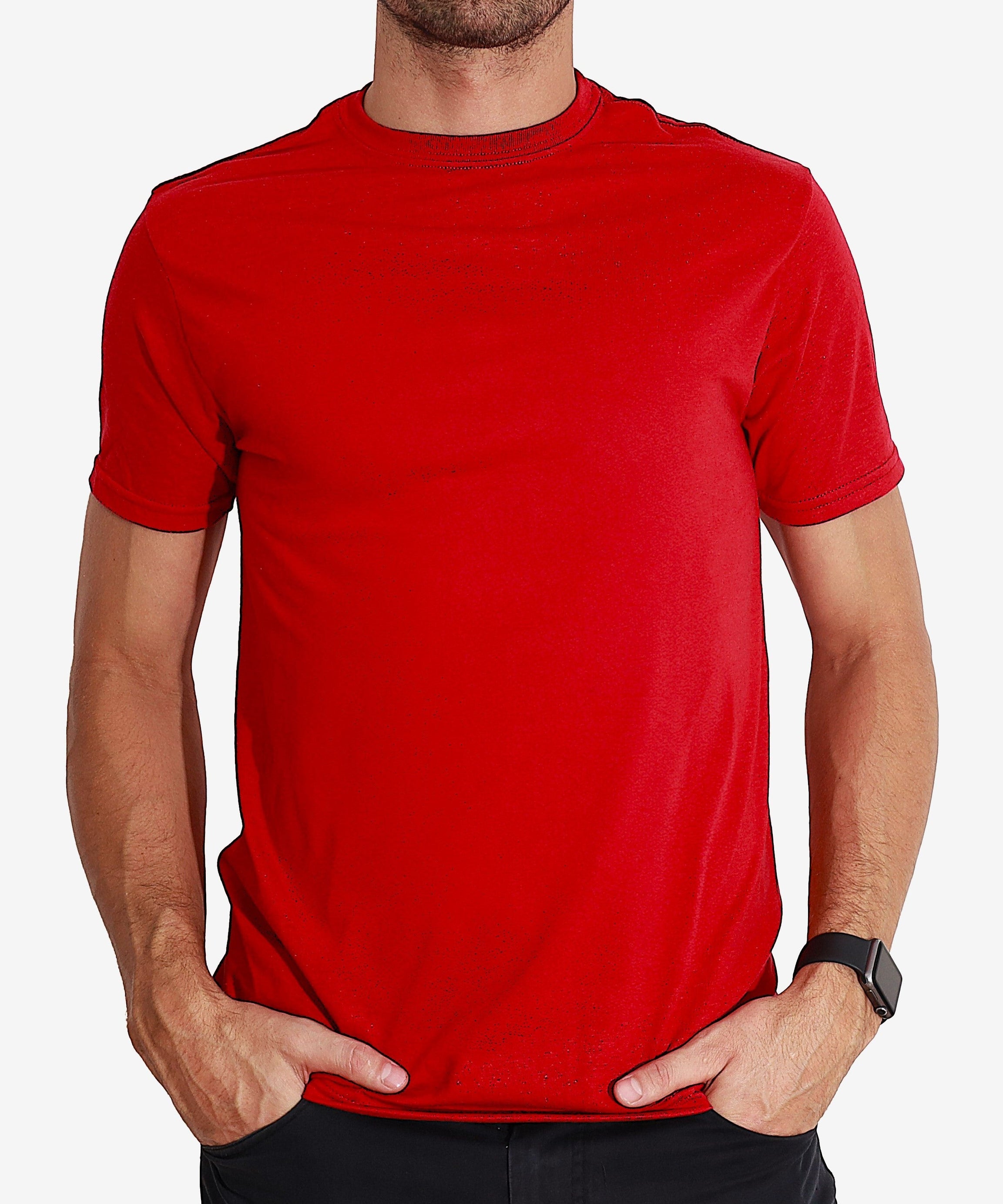 Playera Cuello Redondo Caballero PLATINUM - Playeras King Playera Cuello Redondo