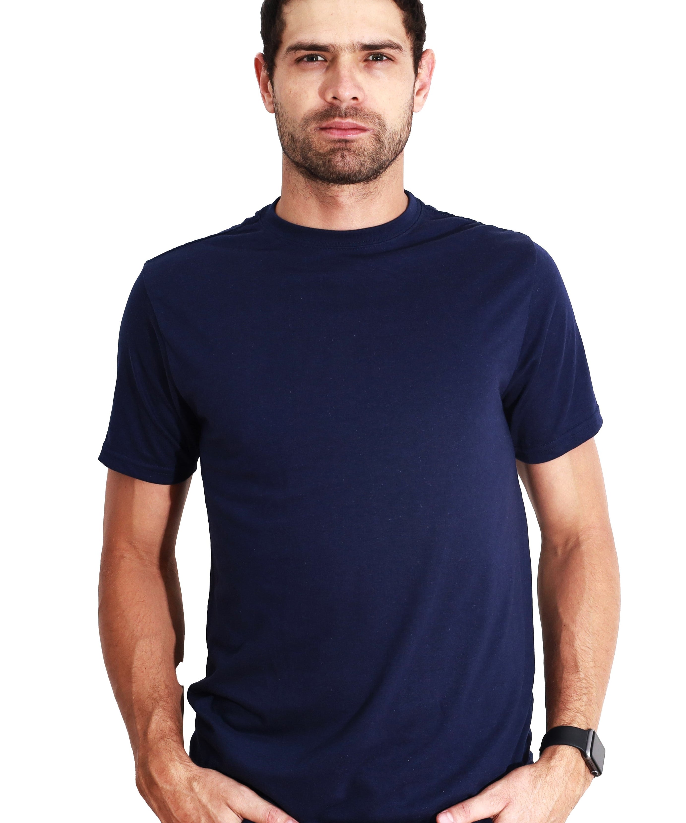 Playera Cuello Redondo Caballero PLATINUM - Playeras King Playera Cuello Redondo