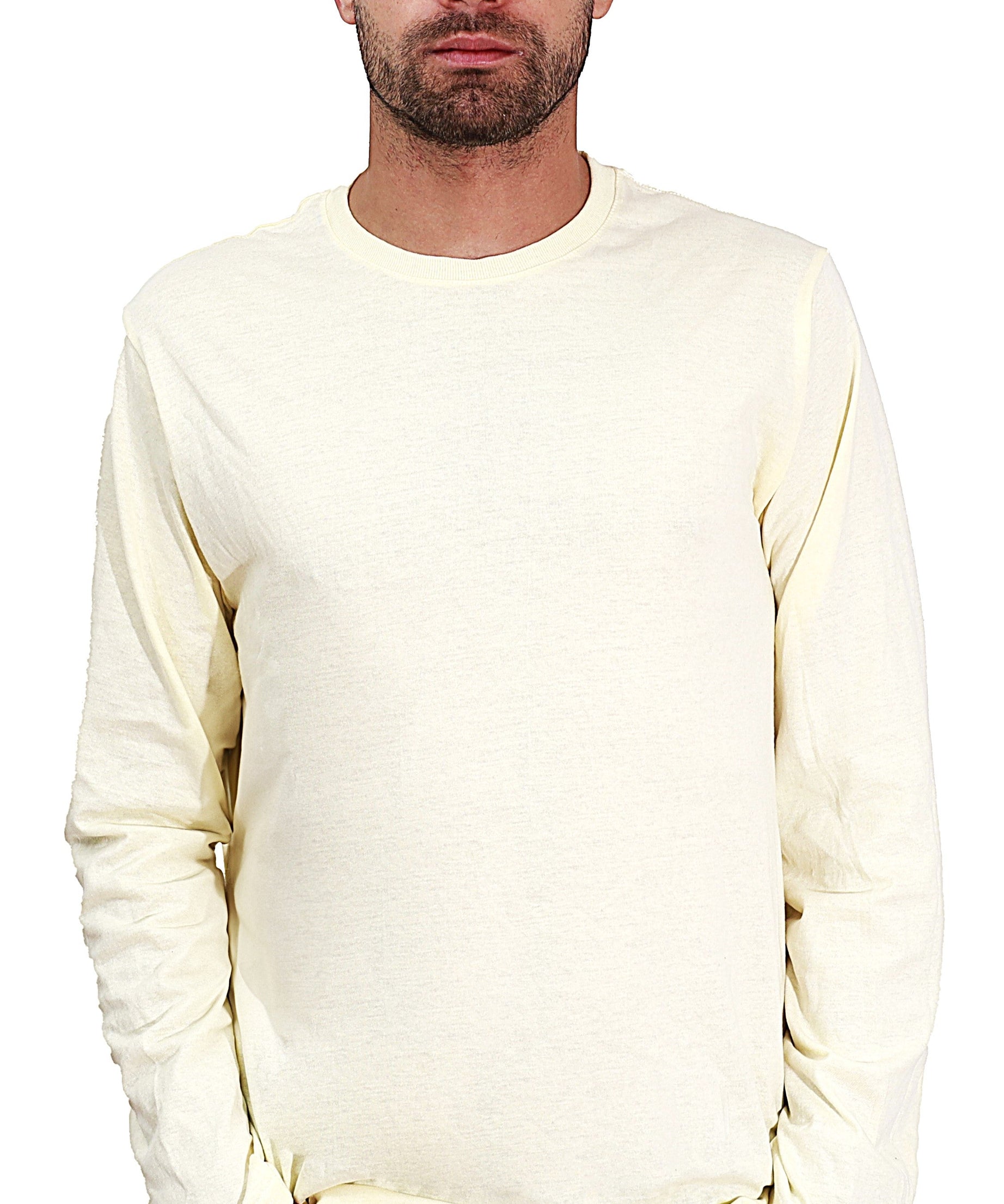 Playera Cuello Redondo Manga Larga GOLD - Playeras King Playera Cuello Redondo Manga Larga