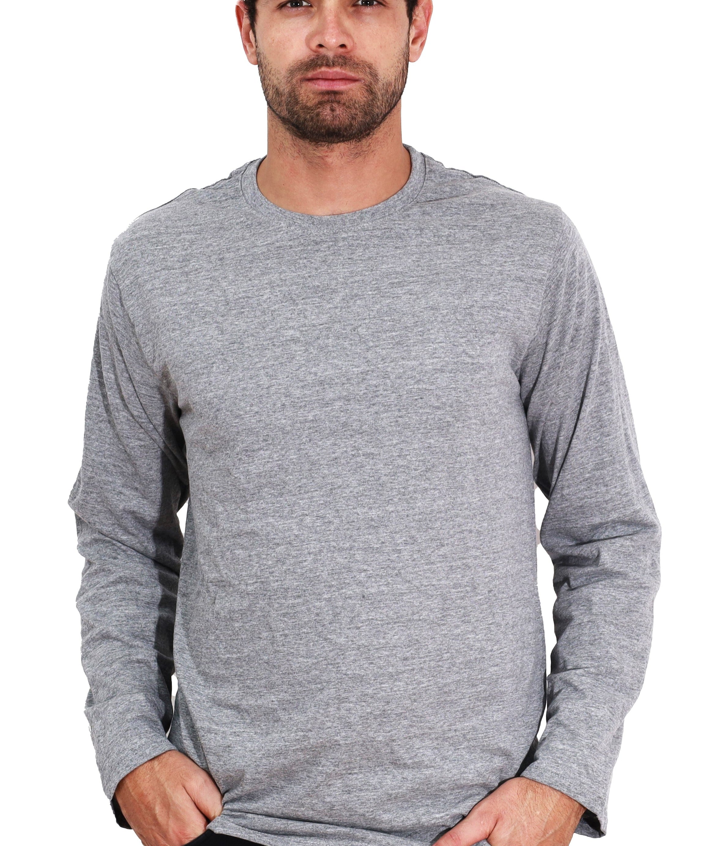 Playera Cuello Redondo Manga Larga GOLD - Playeras King Playera Cuello Redondo Manga Larga