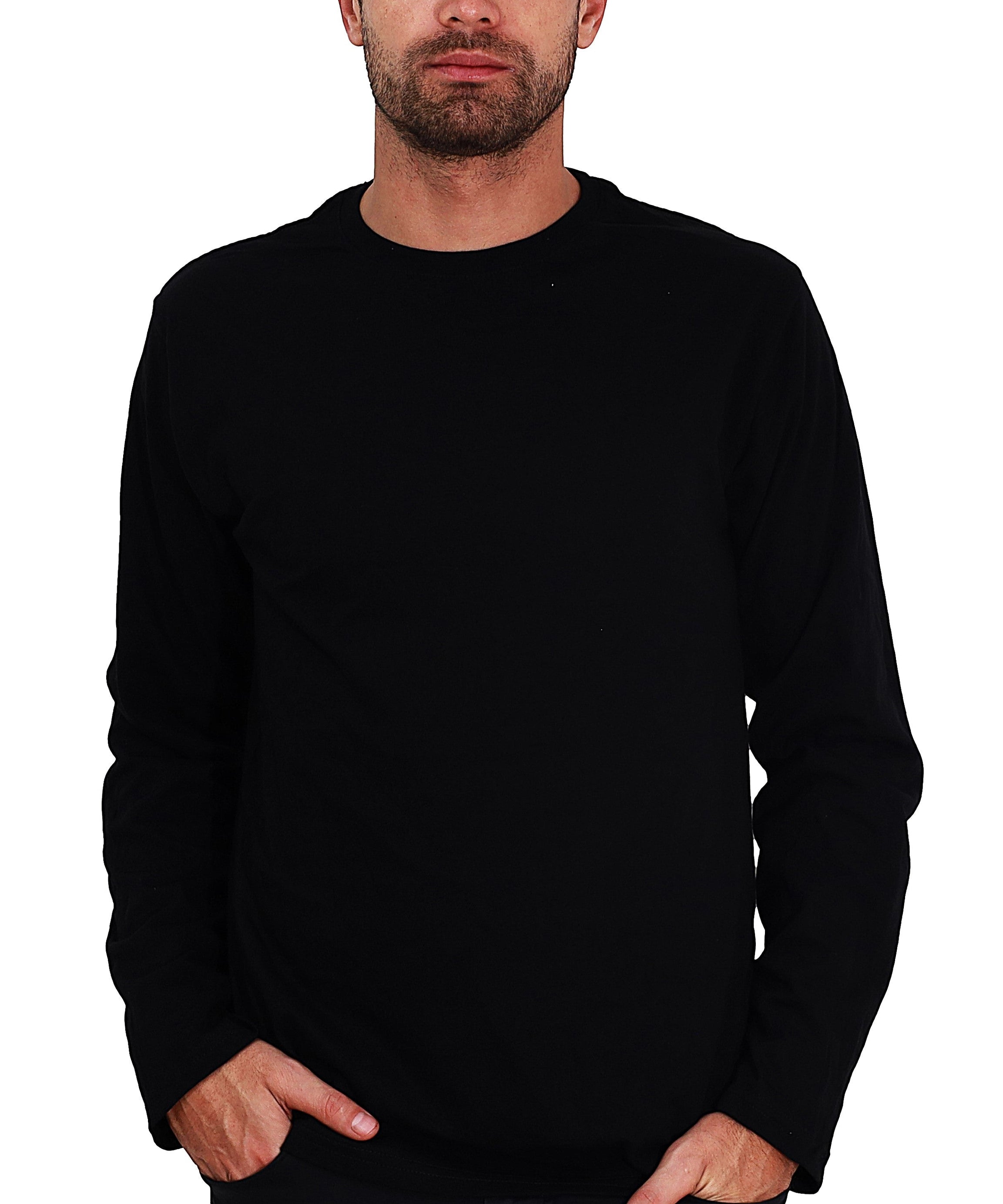 Playera Cuello Redondo Manga Larga GOLD - Playeras King Playera Cuello Redondo Manga Larga