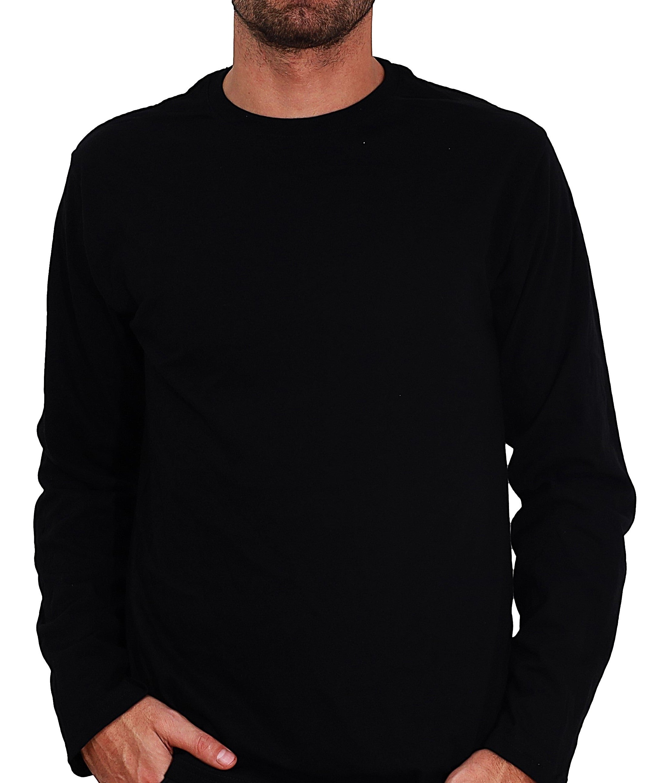 Playera Cuello Redondo Manga Larga GOLD - Playeras King Playera Cuello Redondo Manga Larga