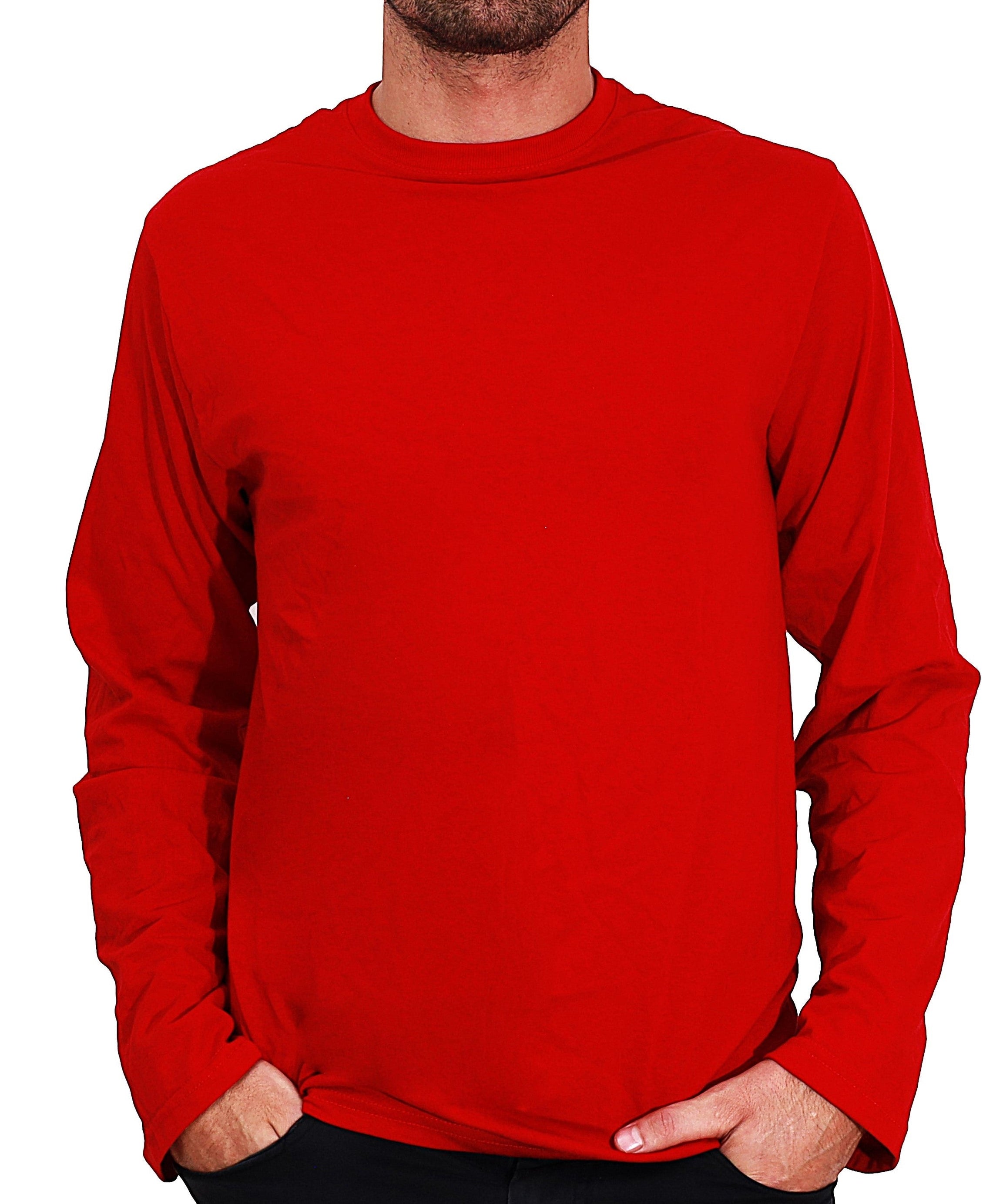 Playera Cuello Redondo Manga Larga GOLD - Playeras King Playera Cuello Redondo Manga Larga