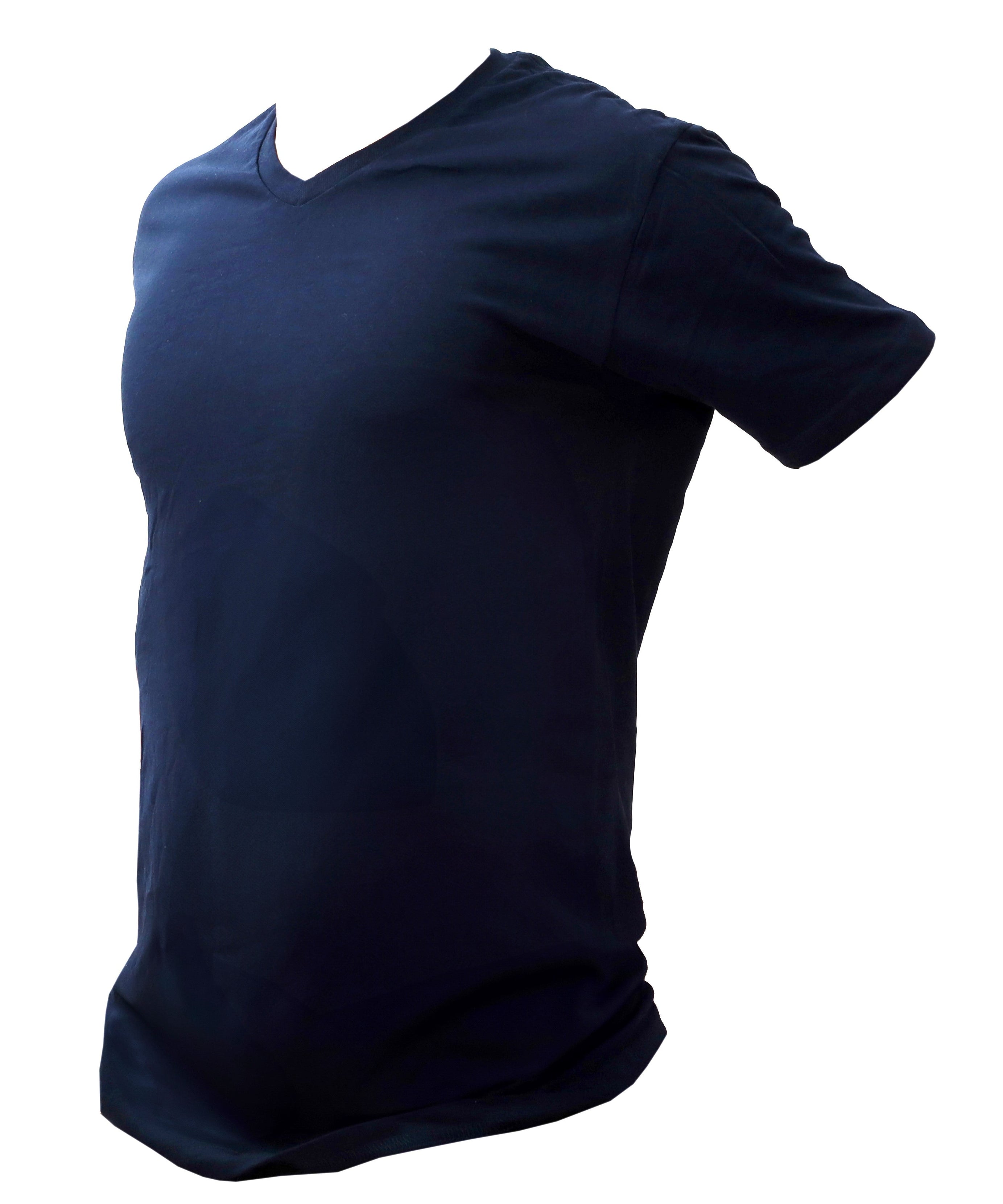 Playera Cuello V Caballero GOLD - Playeras King Playera Cuello V