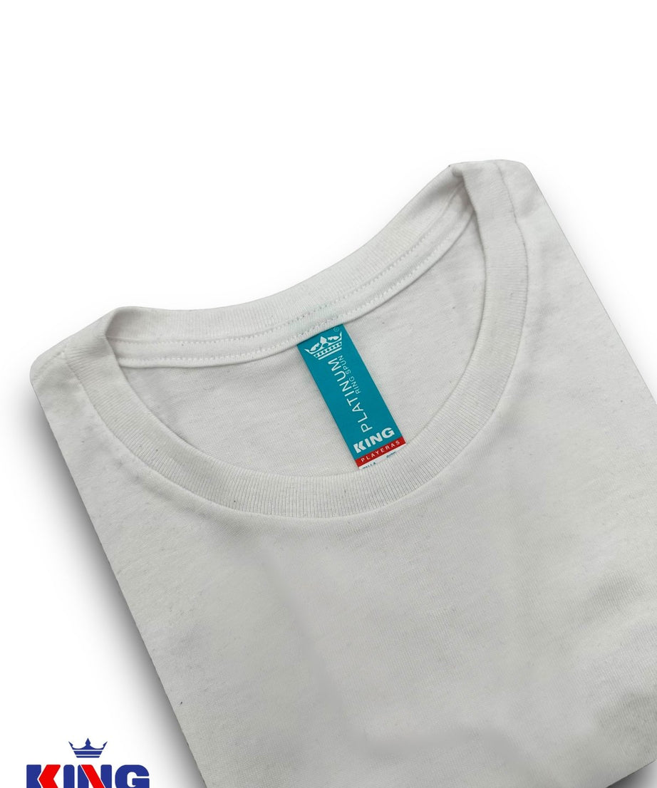 Blusa Cuello Redondo Dama PLATINUM - Playeras King Blusa Cuello Redondo
