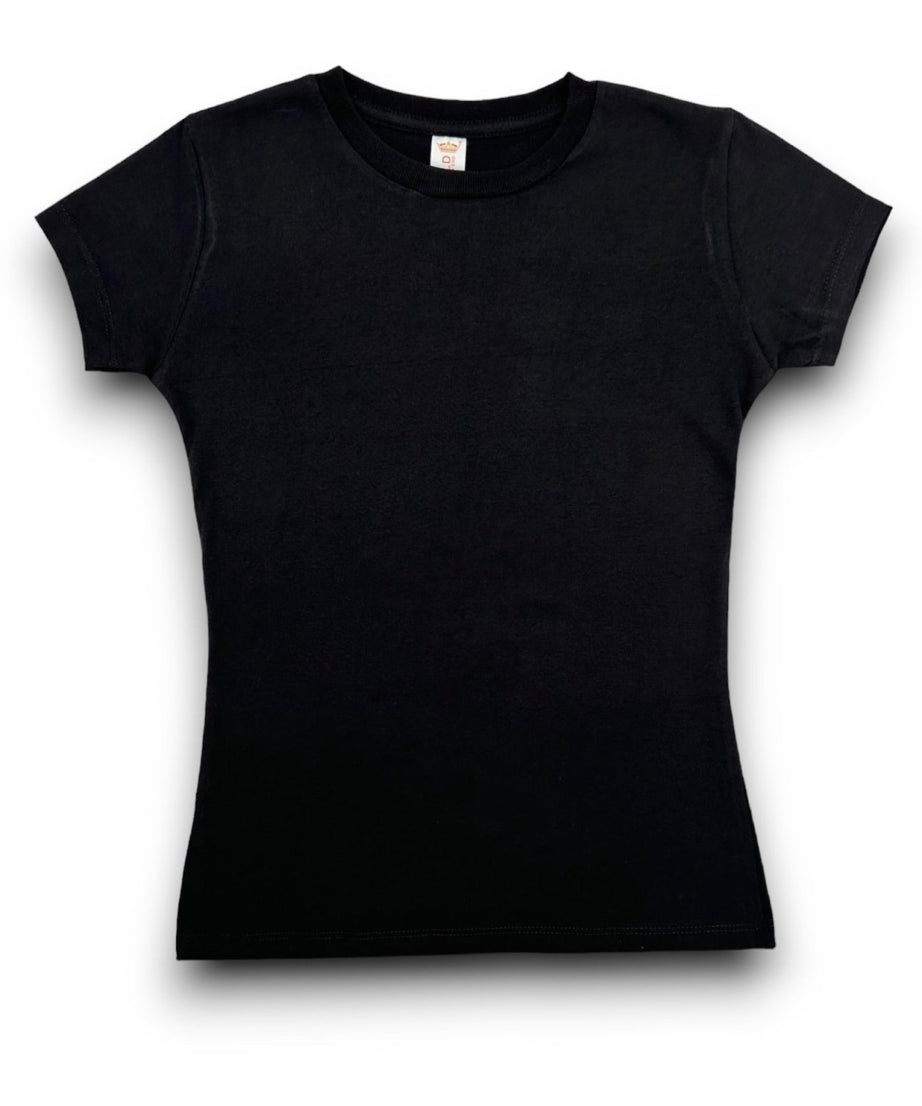 Blusa Cuello Redondo Niña - Playeras King Blusa Cuello Redondo