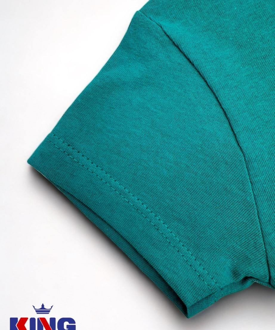 Blusa Cuello Redondo Niña - Playeras King Blusa Cuello Redondo